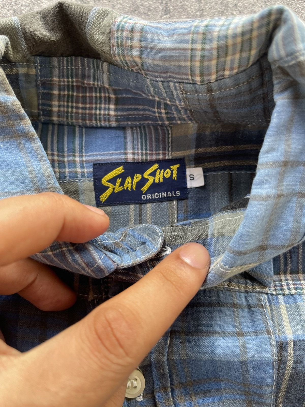 Japanese Brand Slapshot patcwork plaid Size US L / EU 52-54 / 3 - 5 Thumbnail