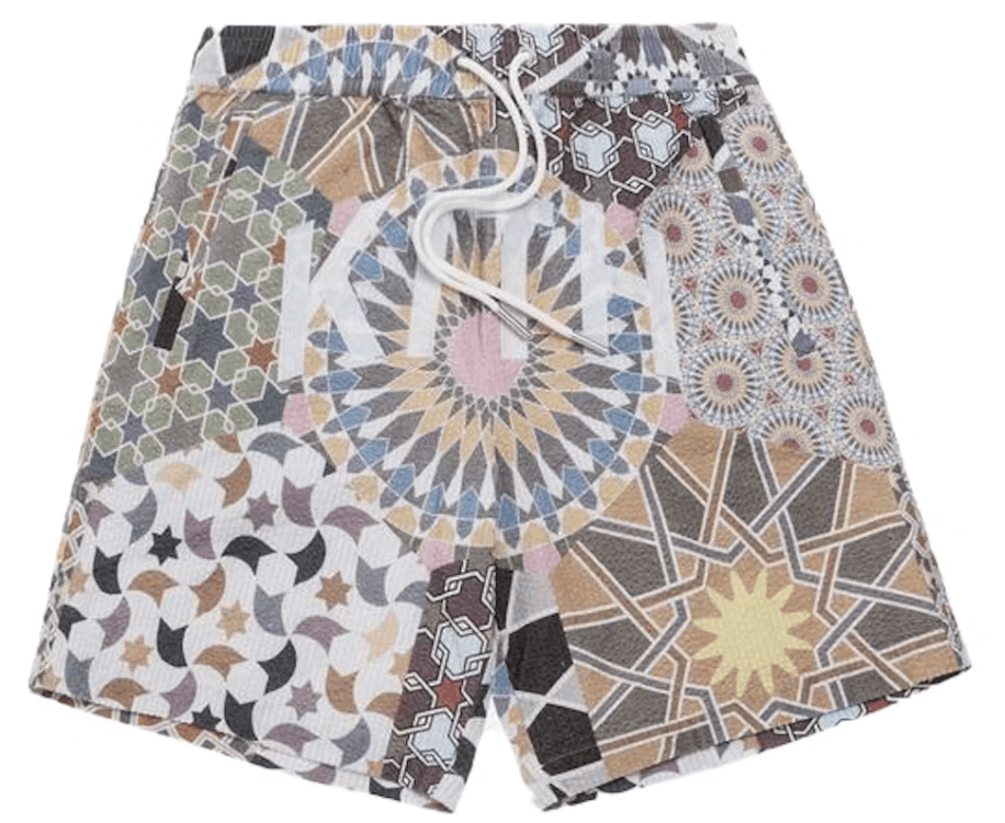 Kith Kith Moroccan Tile Print Seersucker Shorts Size Medium RARE* Size US 32 / EU 48 - 1 Thumbnail