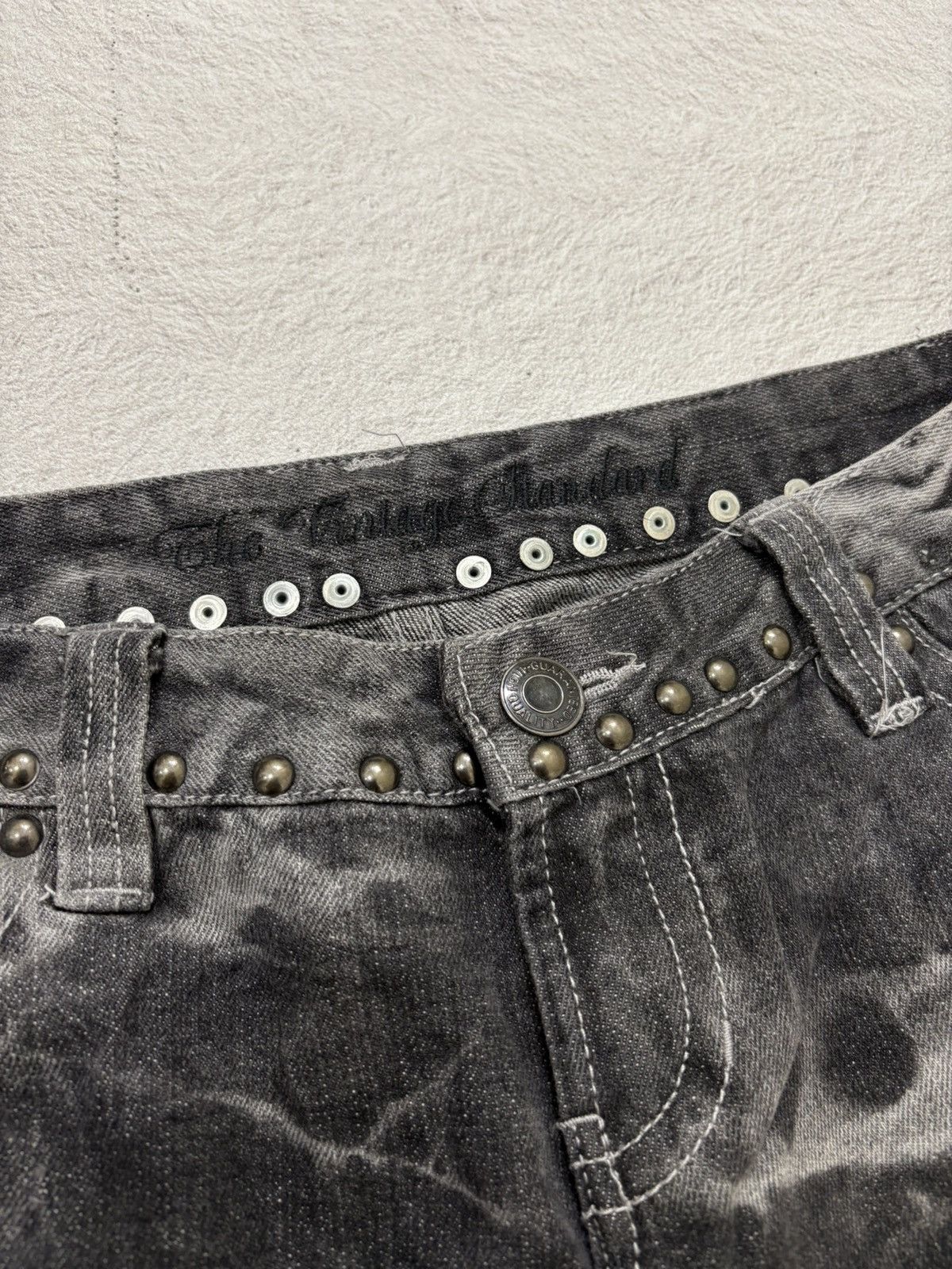 Hysteric Glamour 2000s Japanese studet smoke wash denim y2k style Size US 32 / EU 48 - 4 Thumbnail