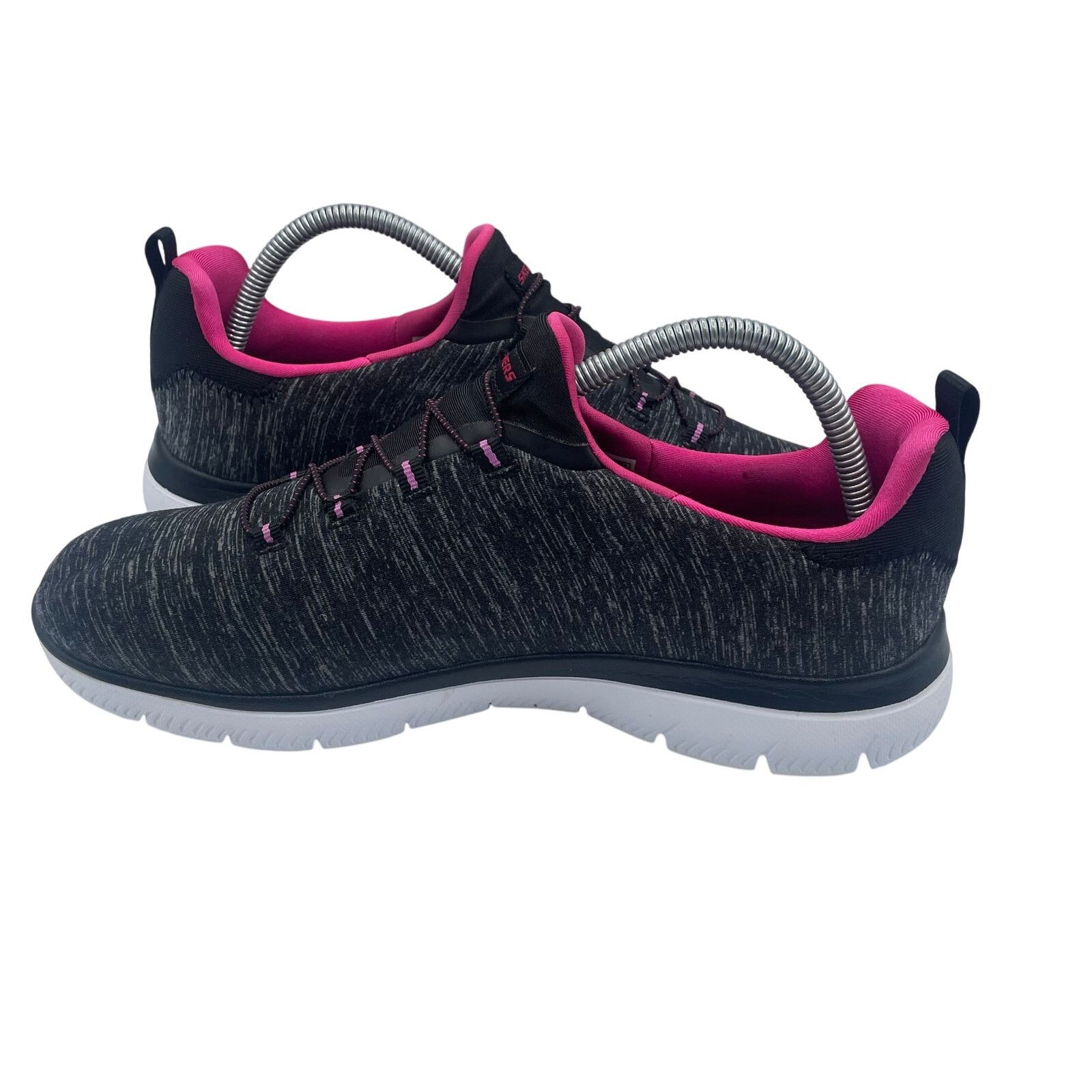 SKECHERS Skechers Summit Quick Getaway Black Pink Shoes Womens 9.5 Size US 9.5 / IT 39.5 - 7 Thumbnail