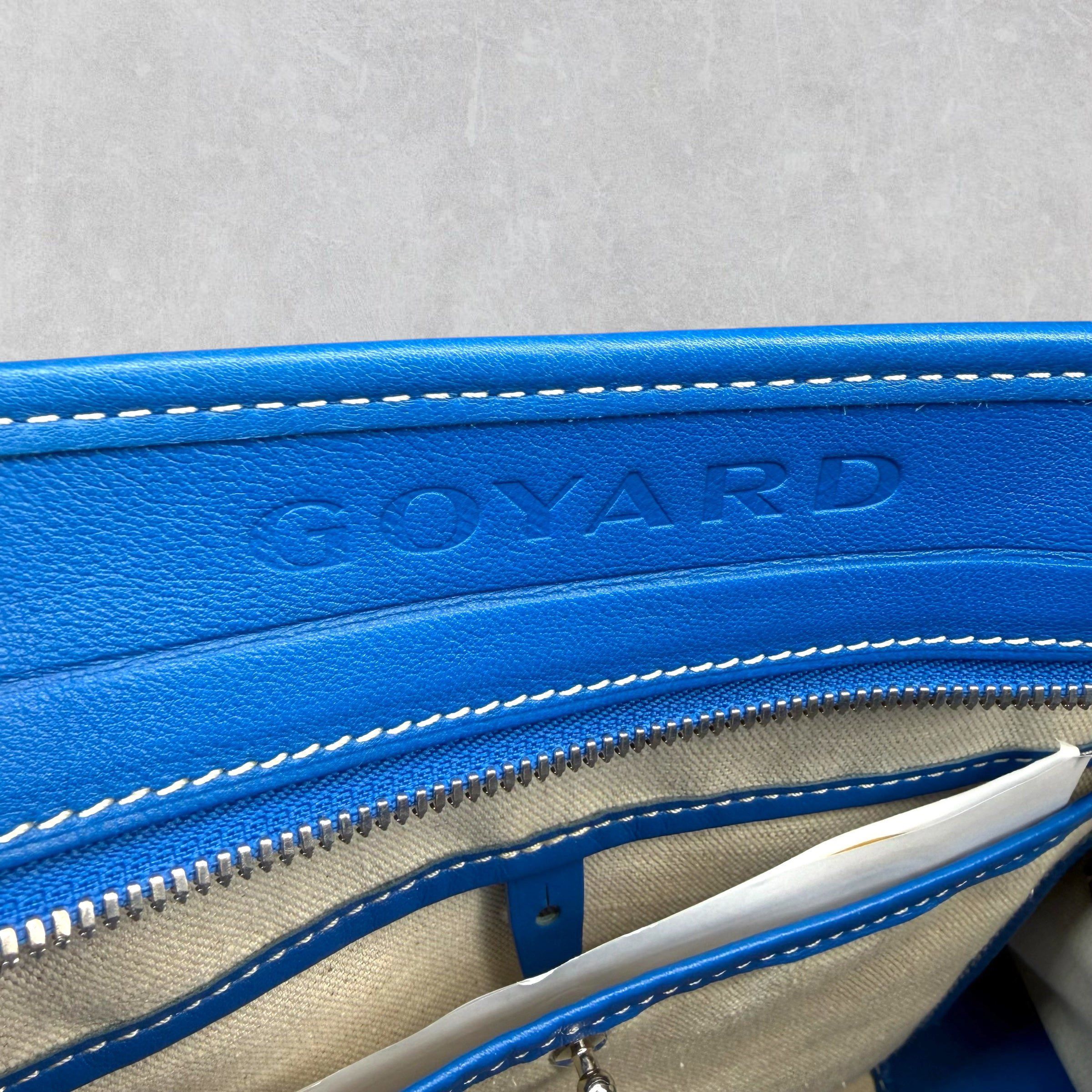 Goyard Goyard Sky Blue Marquises Tote Bag Size ONE SIZE - 9 Thumbnail