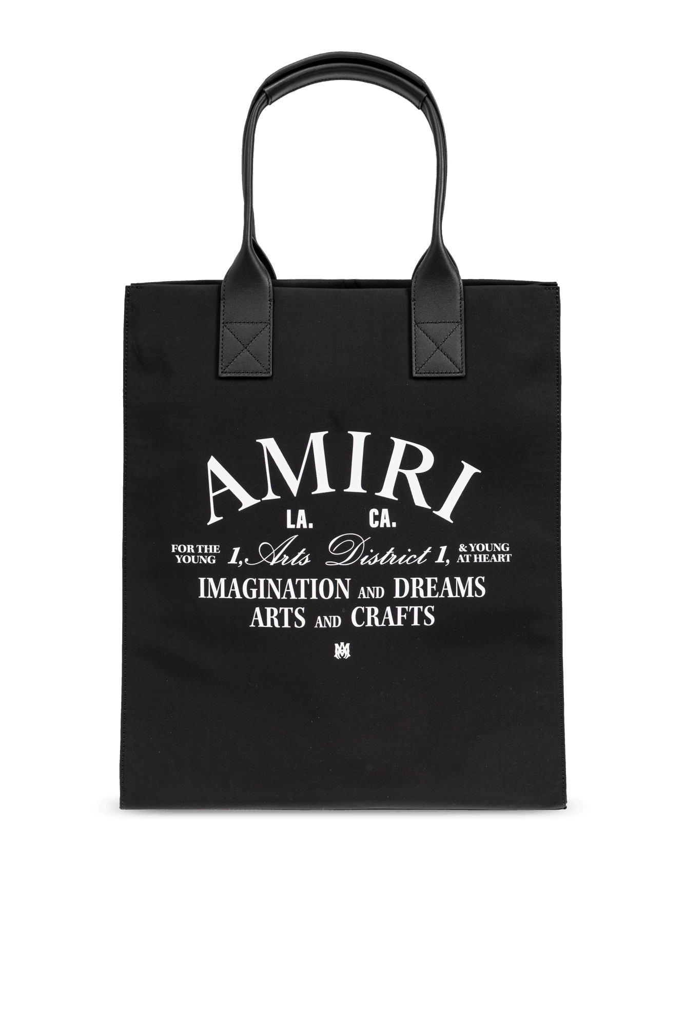 Amiri o1orln1125 Size: OS / Arts District Canvas Tote Bag in Black Size ONE SIZE - 1 Thumbnail