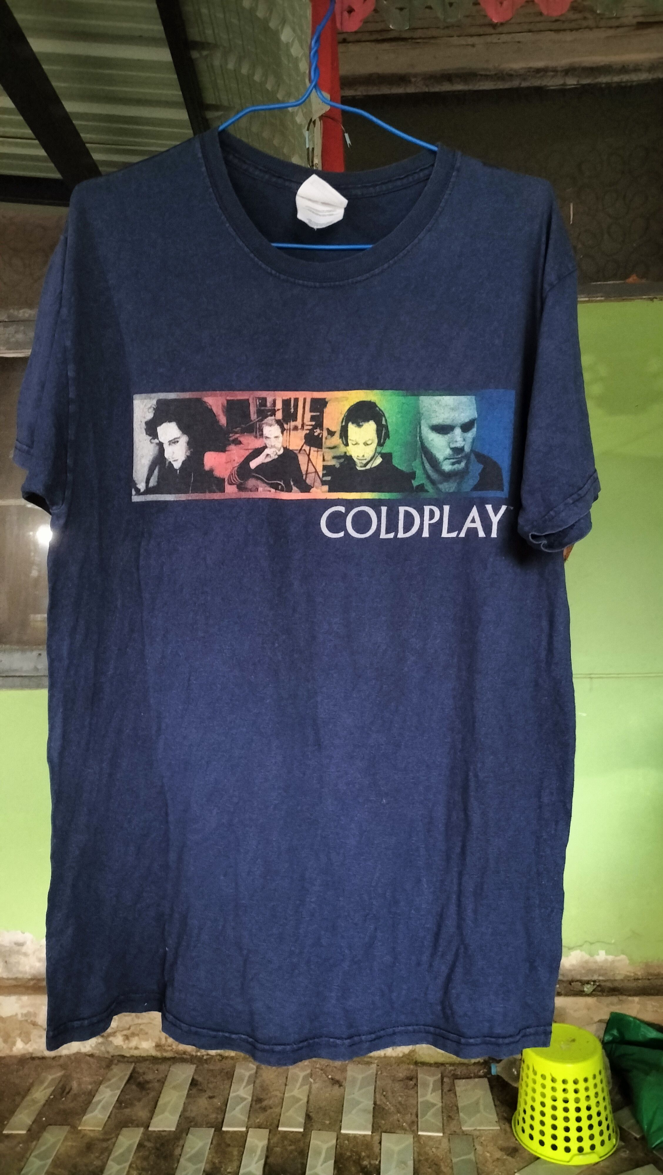 Band Tees × Vintage Vintage Coldplay concert Tour tee shirt xx Size US L / EU 52-54 / 3 - 1 Thumbnail