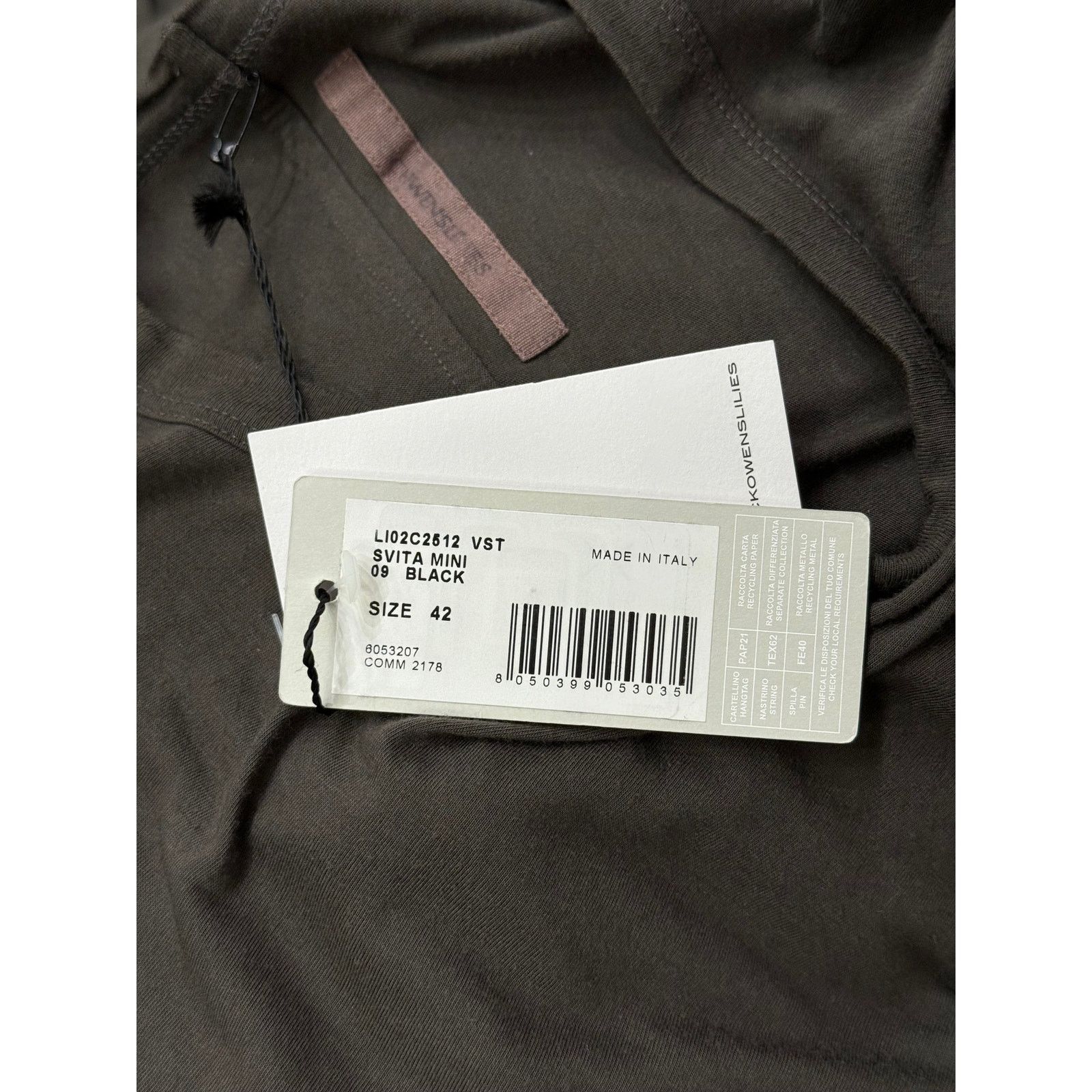 Rick Owens 2010s Rick Owens asymmetrical dress Size M / US 6-8 / IT 42-44 - 9 Thumbnail