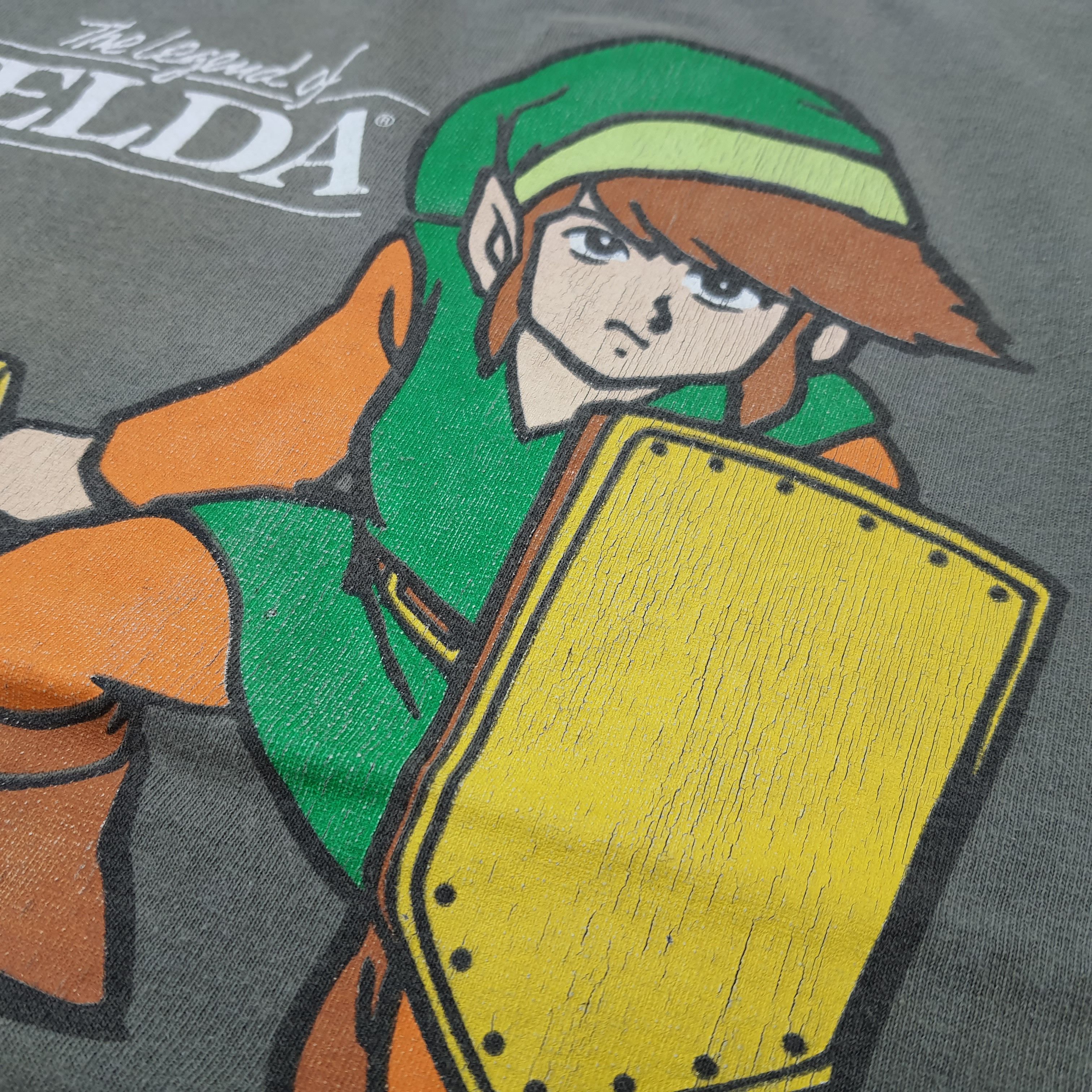 Nintendo × The Game × Vintage Vintage The Legends of Zelda 90s Game Tshirt C196N62 Size US L / EU 52-54 / 3 - 6 Thumbnail