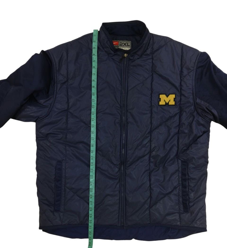 Nike Nike Michigan Blue Jacket Size US XL / EU 56 / 4 - 10 Thumbnail