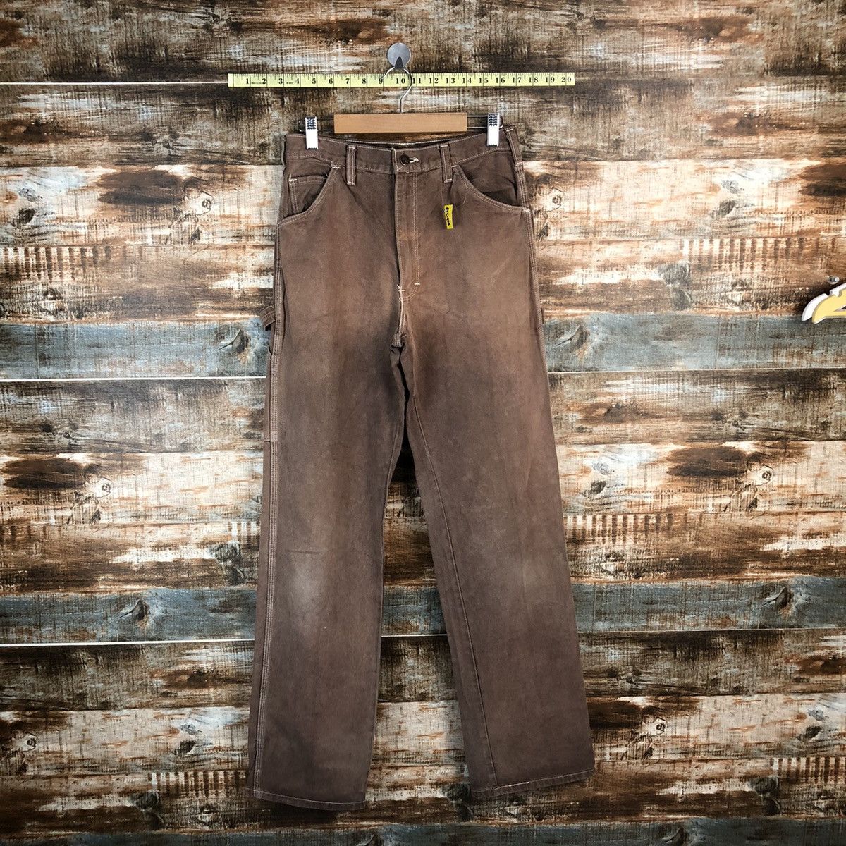 Dickies Dickies vintage Brown painter Workwear cargo Pants #A1421 Size US 28 / EU 44 - 7 Thumbnail