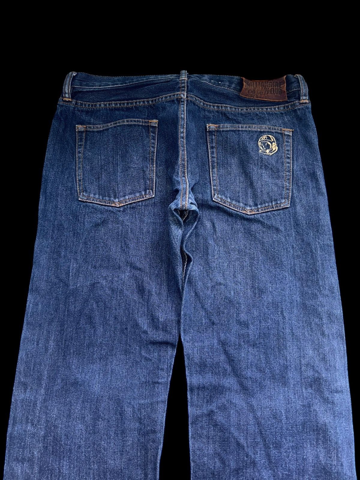 Billionaire Boys Club Billionaire Boys Club Selvedge Straight Navy Denim Jeans Size US 34 / EU 50 - 3 Thumbnail