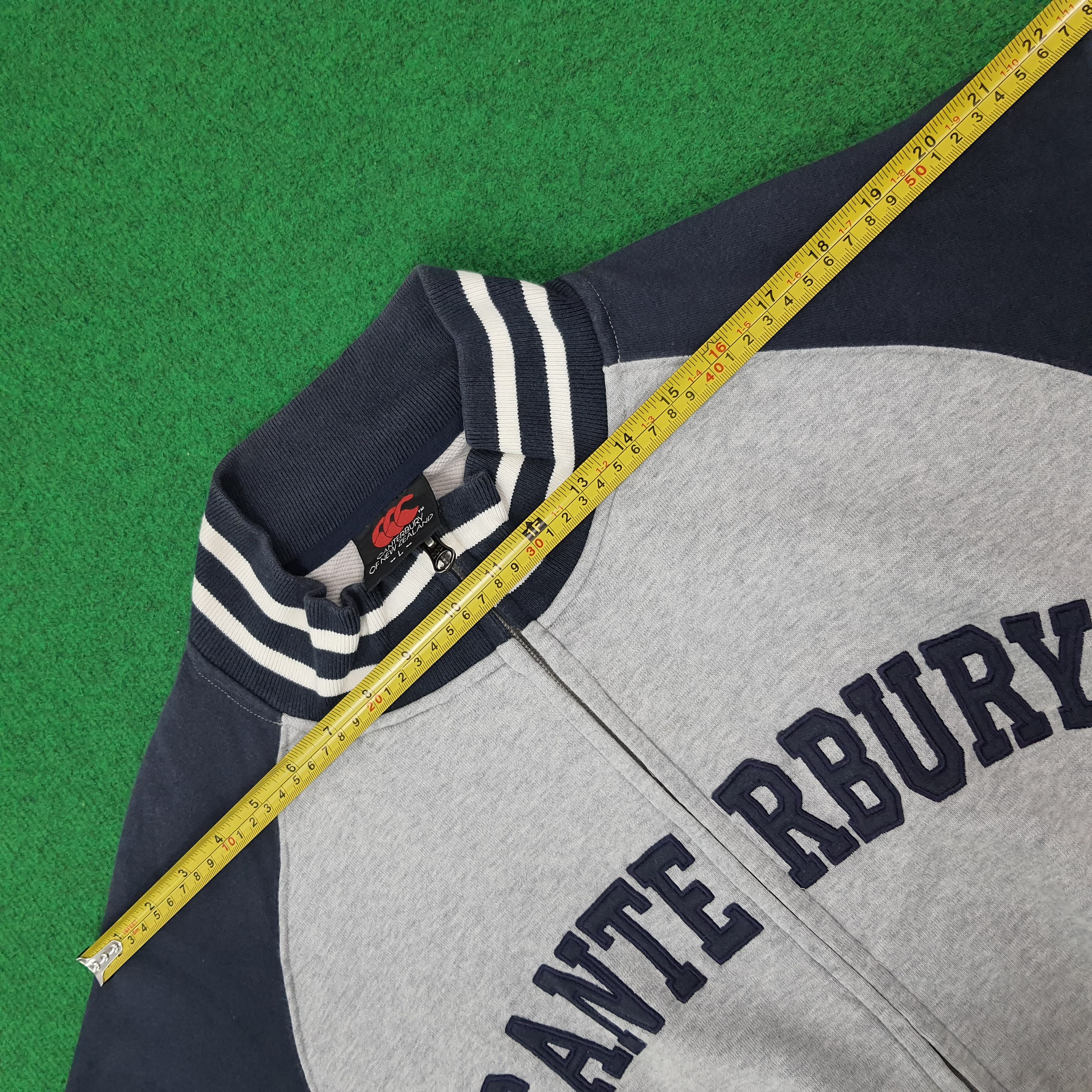 Canterbury of New Zealand Vintage Canterbury Spell Out Raglan Zip Jacket C271N15 Size US L / EU 52-54 / 3 - 12 Thumbnail
