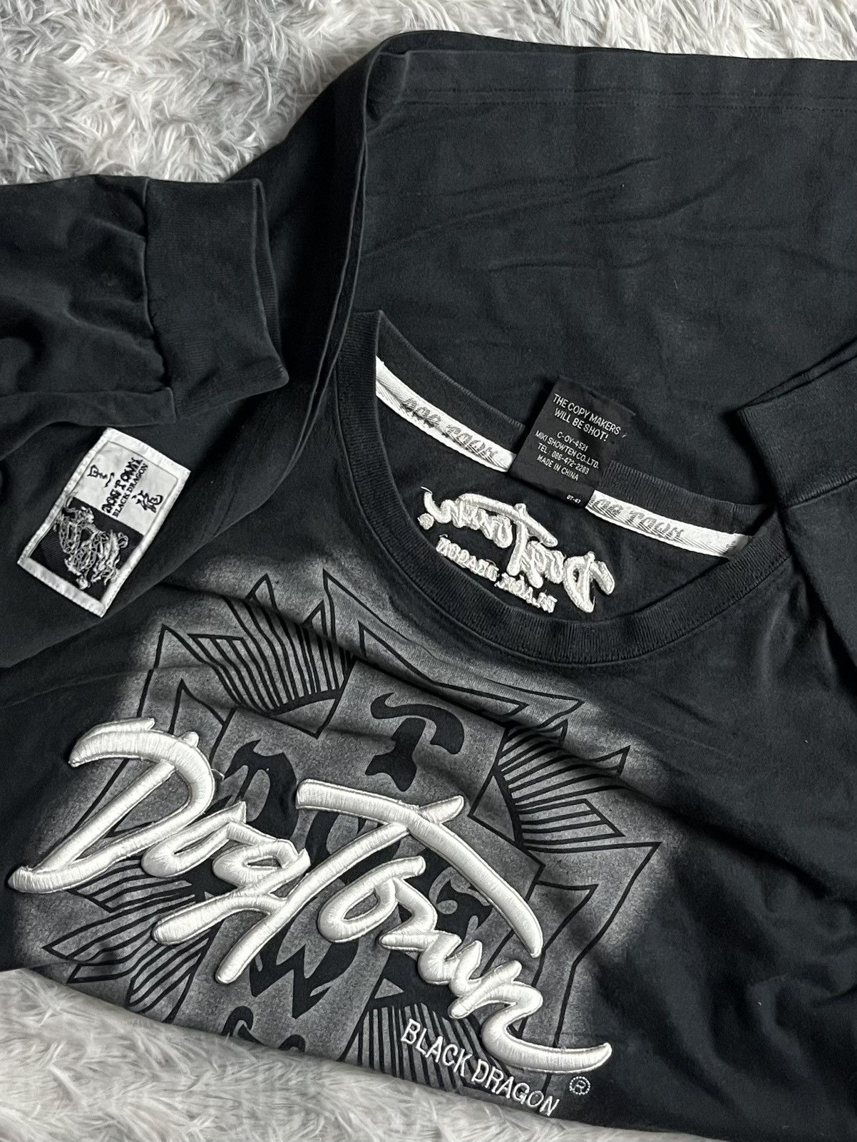 Dogtown Vintage DogTown Black Dragon Embroidered Logo Long Sleeve Size US L / EU 52-54 / 3 - 7 Thumbnail