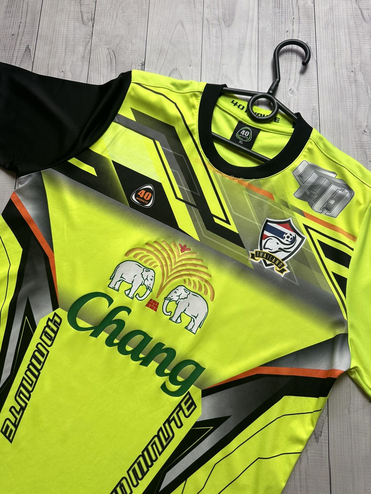 Other Thailand soccer jersey yellow rare size L/XL Chang Size US L / EU 52-54 / 3 - 4 Thumbnail