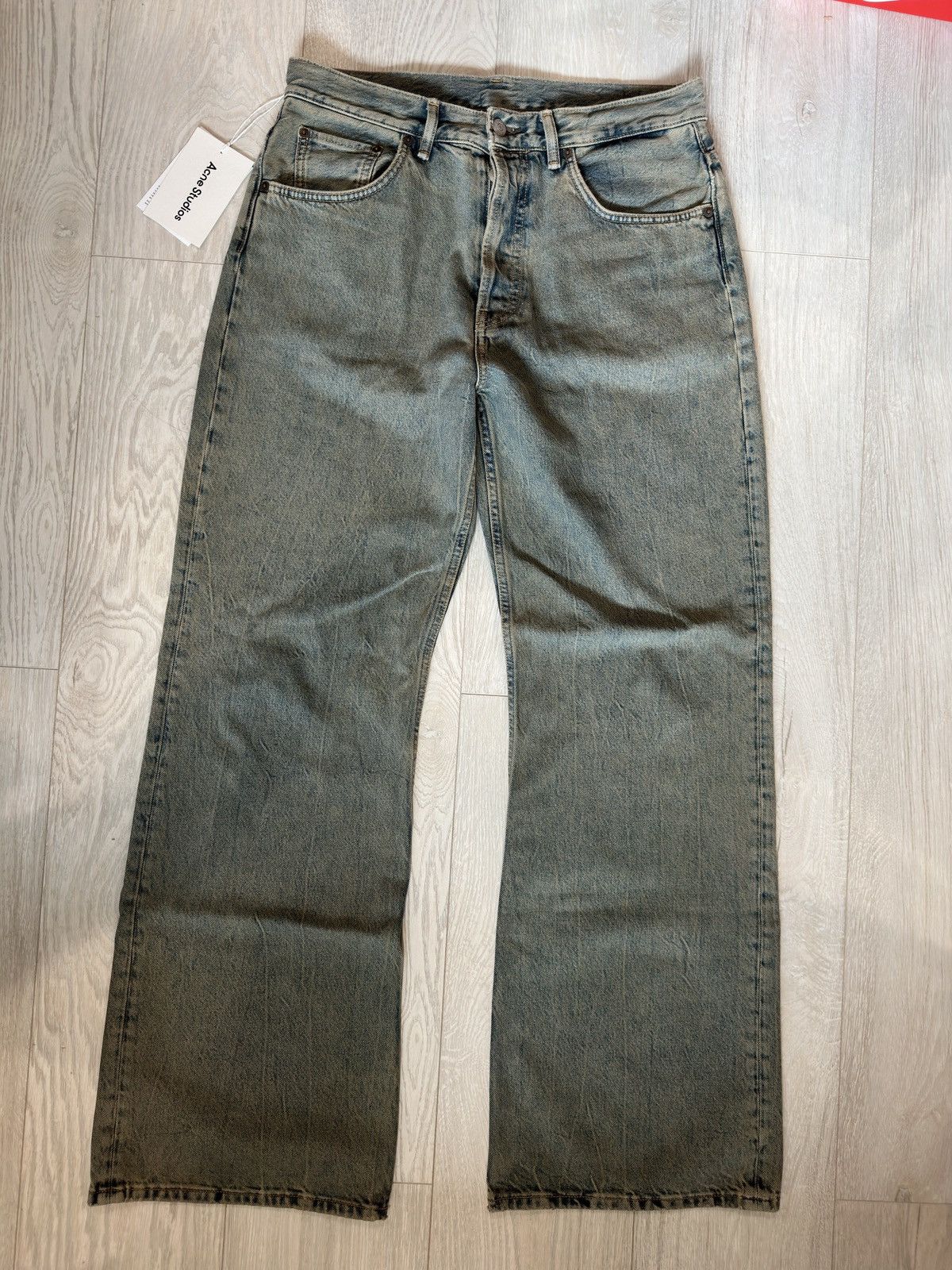 image of Acne Studios Acne 2021M Delta Denim in Blue, Men's (Size 31)