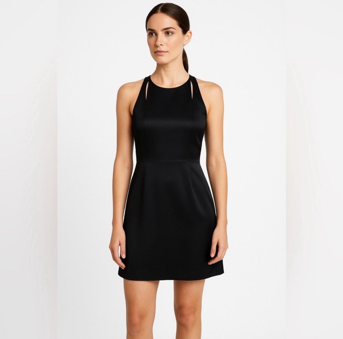 Jil Sander Jill Sander Zenni Dress in Black/Size 4 Size S / US 4 / IT 40 - 1 Thumbnail