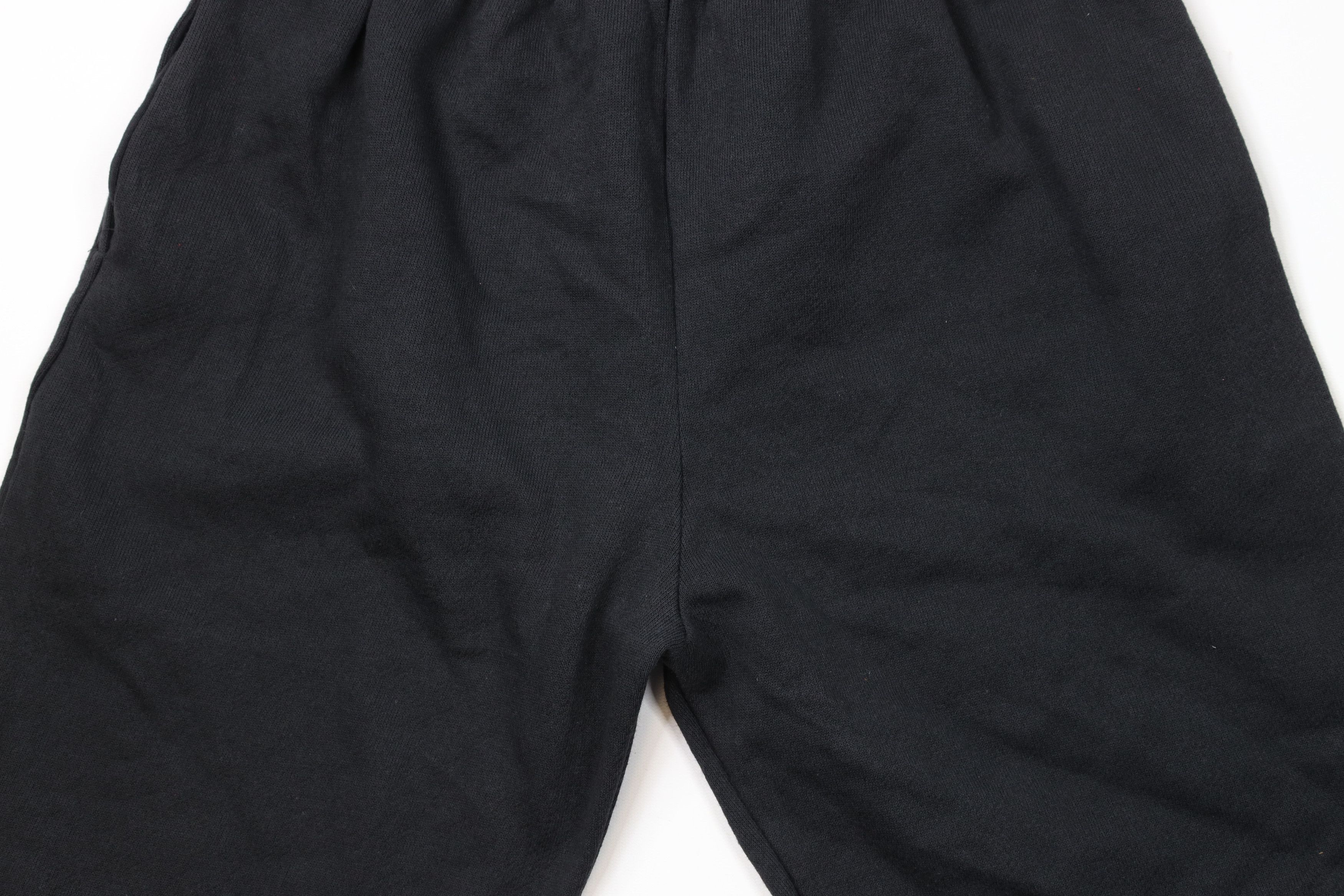 Vintage Vintage 90s Streetwear Knee Sweatpants Shorts Black USA Size US 34 / EU 50 - 10 Thumbnail