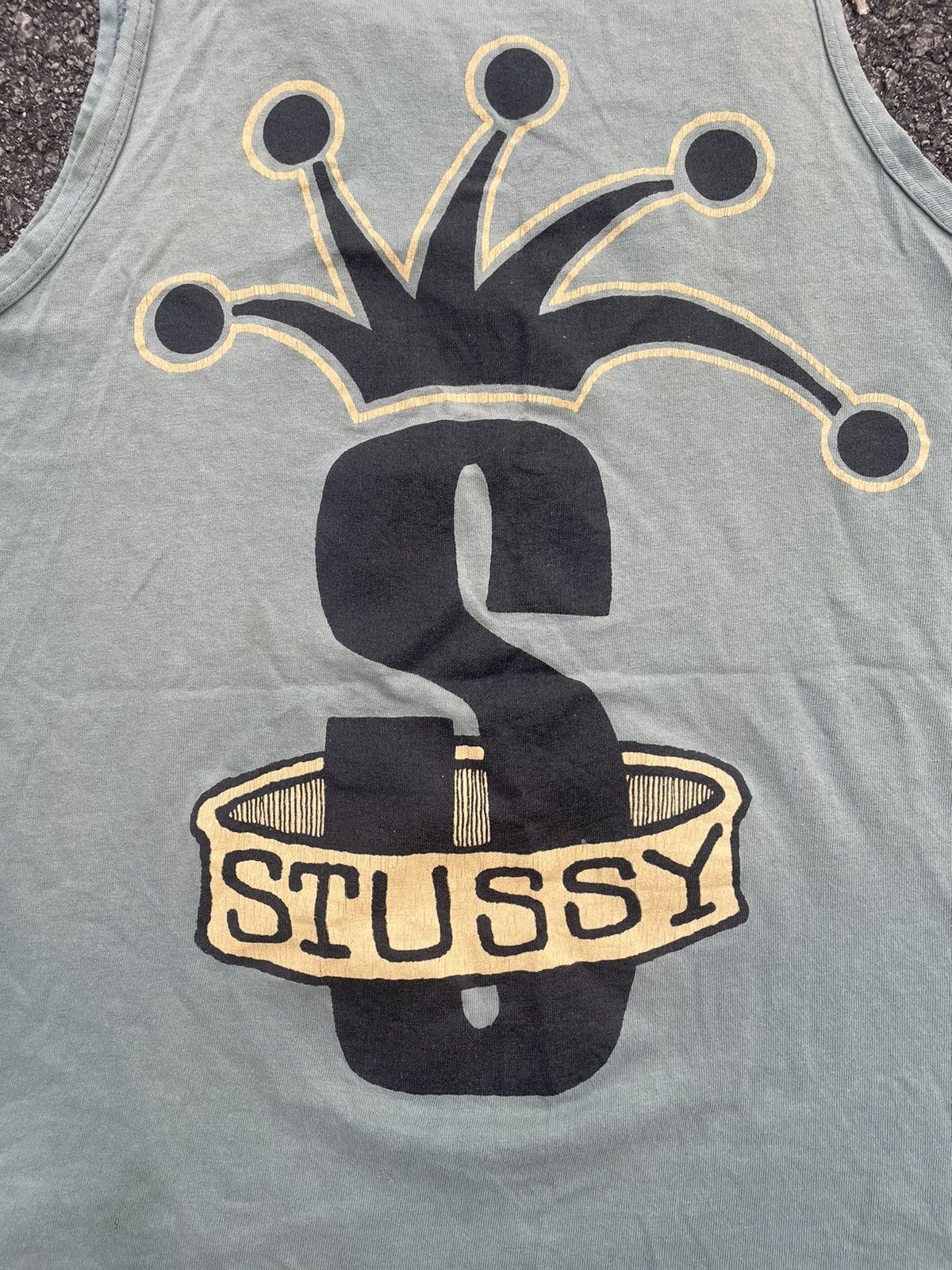 Stussy × Vintage 24hr BUY IT NOW🛑Vintage Stussy Tanktop Size US M / EU 48-50 / 2 - 2 Thumbnail