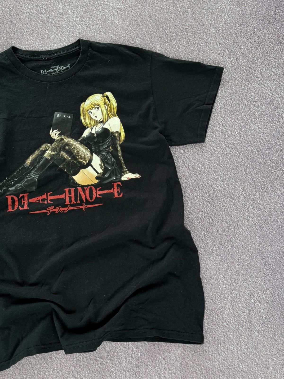 Anime Deathnote t shirt anime vintage Size US M / EU 48-50 / 2 - 5 Thumbnail