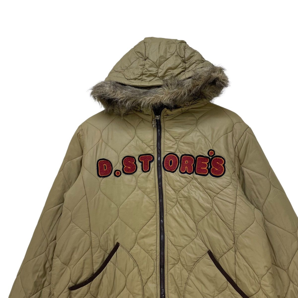 45rpm × Angel Blue × Japanese Brand Japanese Brand Drug Store Padded Puffer Jacket Size US M / EU 48-50 / 2 - 3 Thumbnail