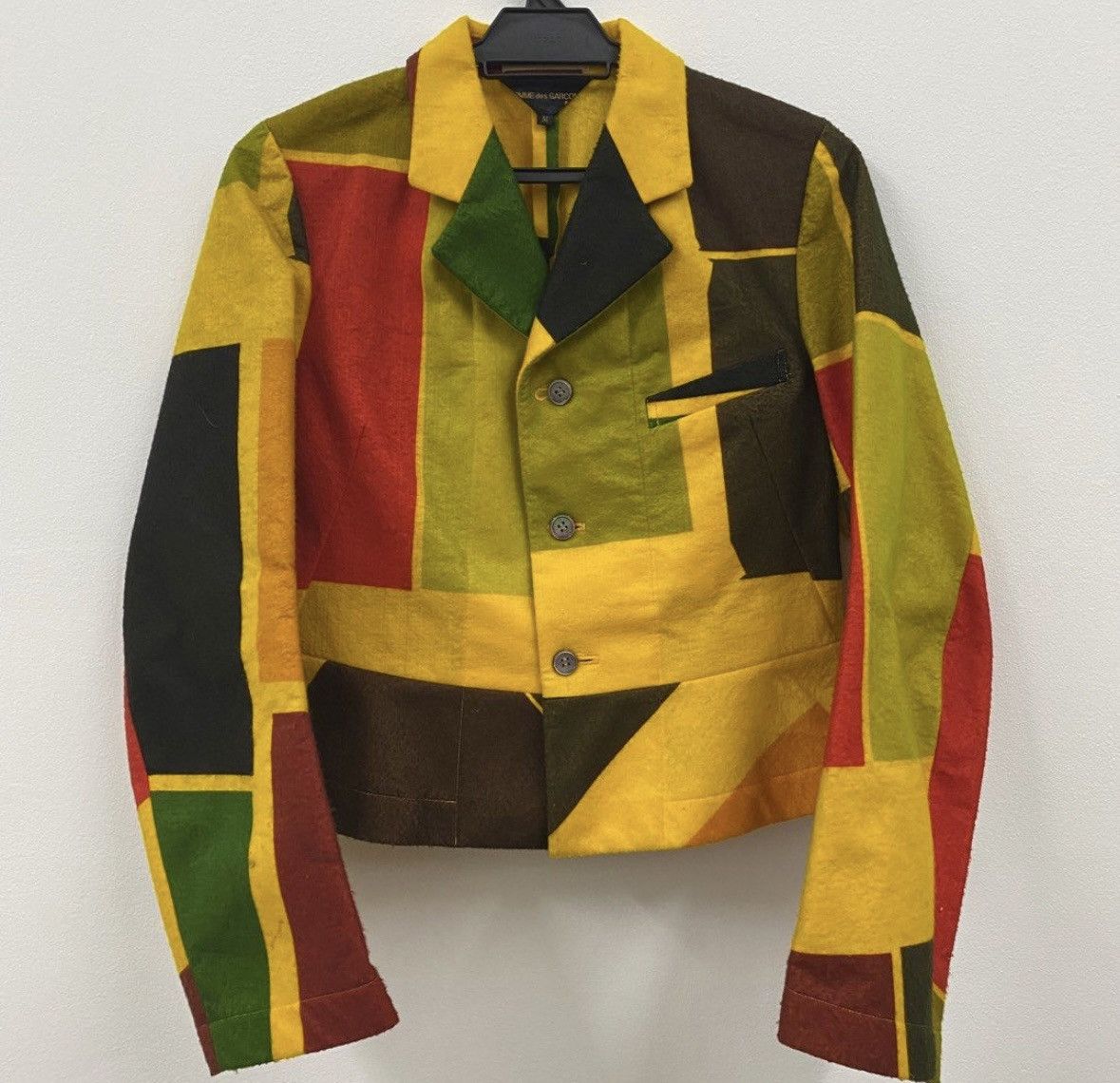 💥RARE💥COMME DES GARCONS AD1995 COLORBLOCK WOMEN JACKET