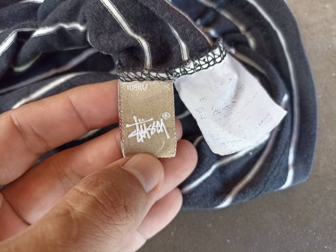 Stussy STUSSY StripeD Shirt Size US L / EU 52-54 / 3 - 11 Thumbnail