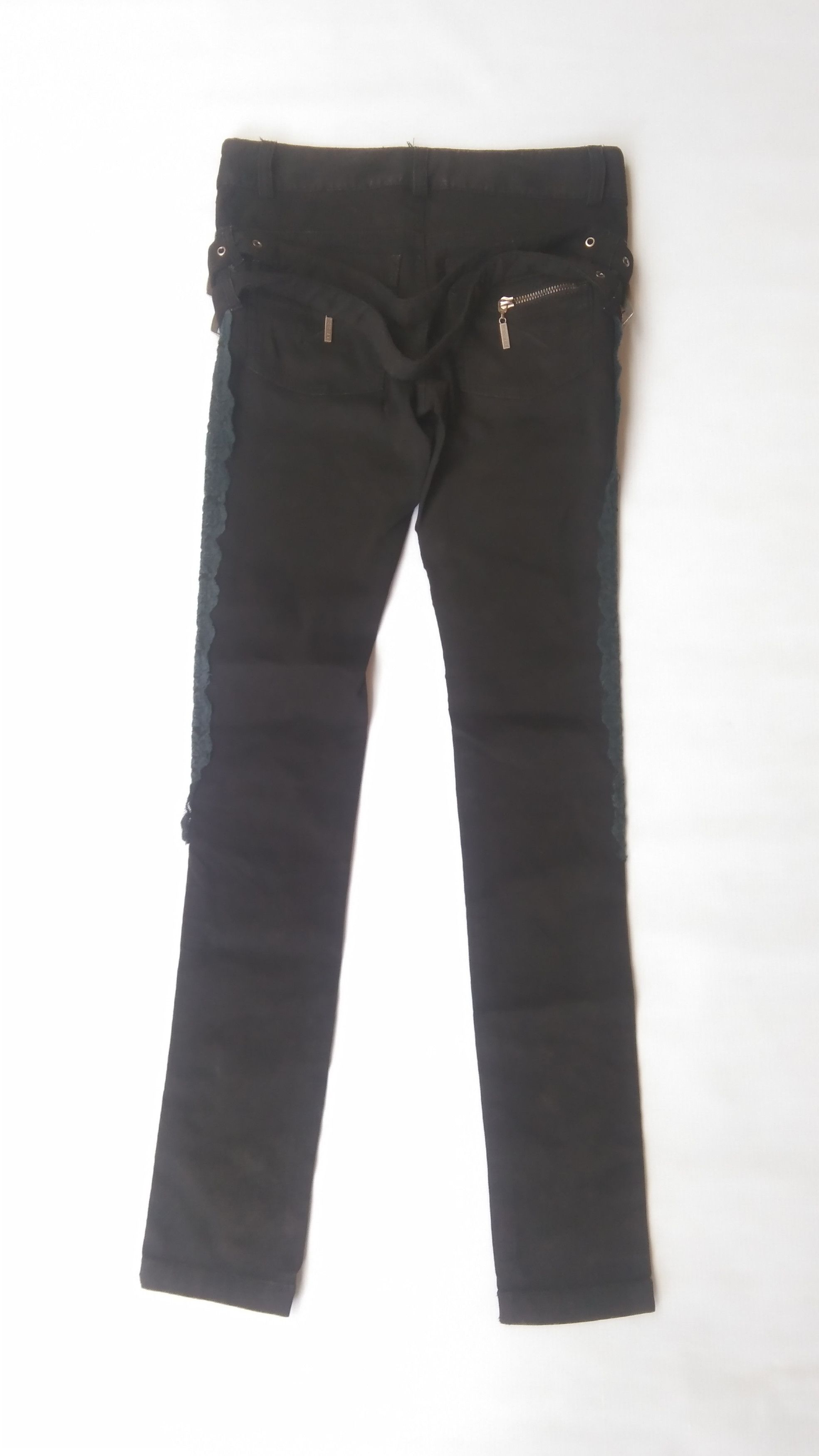 Japanese Brand Punk rave black pants Size 27" / US 4 / IT 40 - 11 Thumbnail