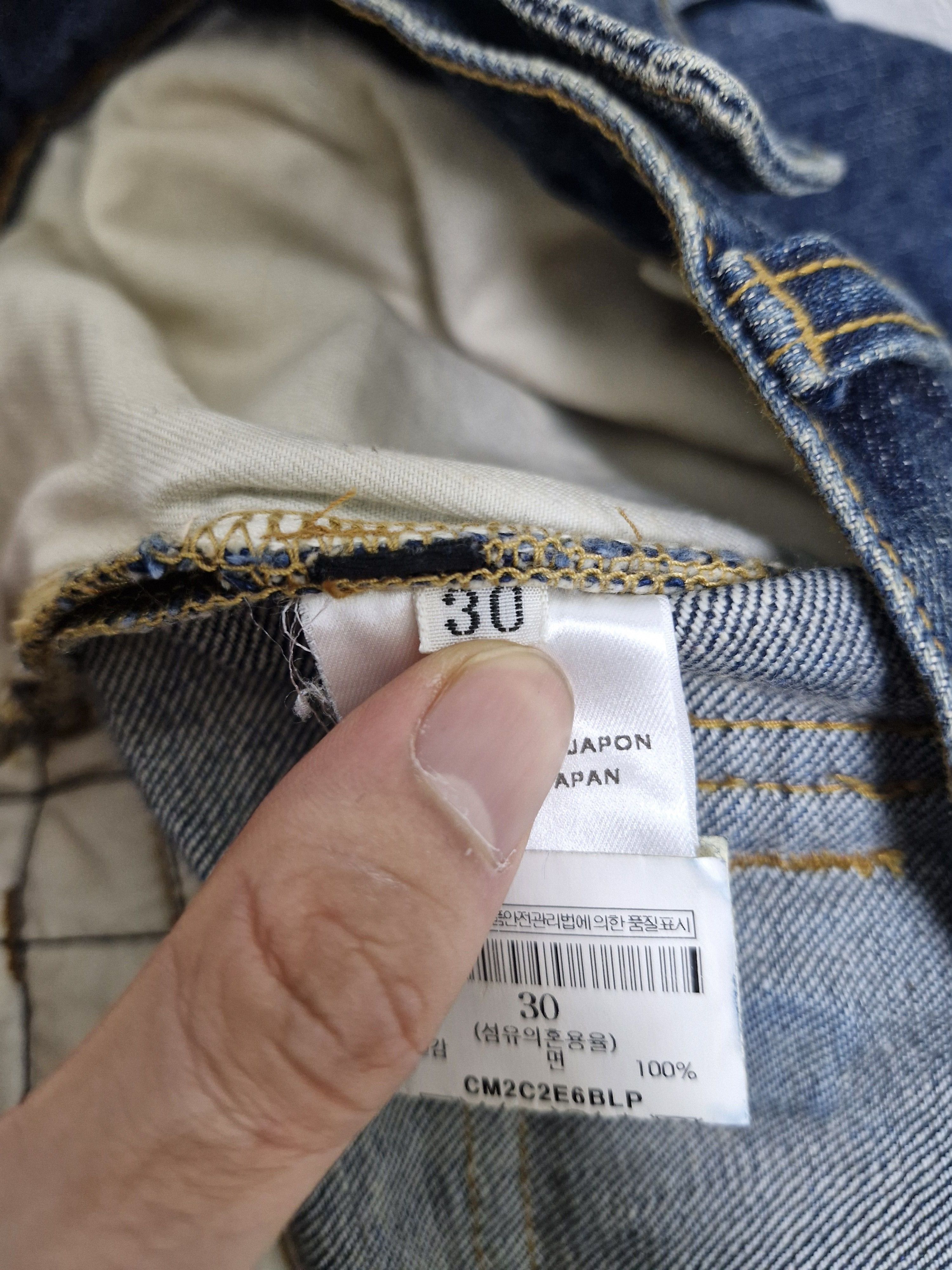 Balmain BALMAIN FW12 Quilted Biker Jeans Size US 30 / EU 46 - 10 Thumbnail