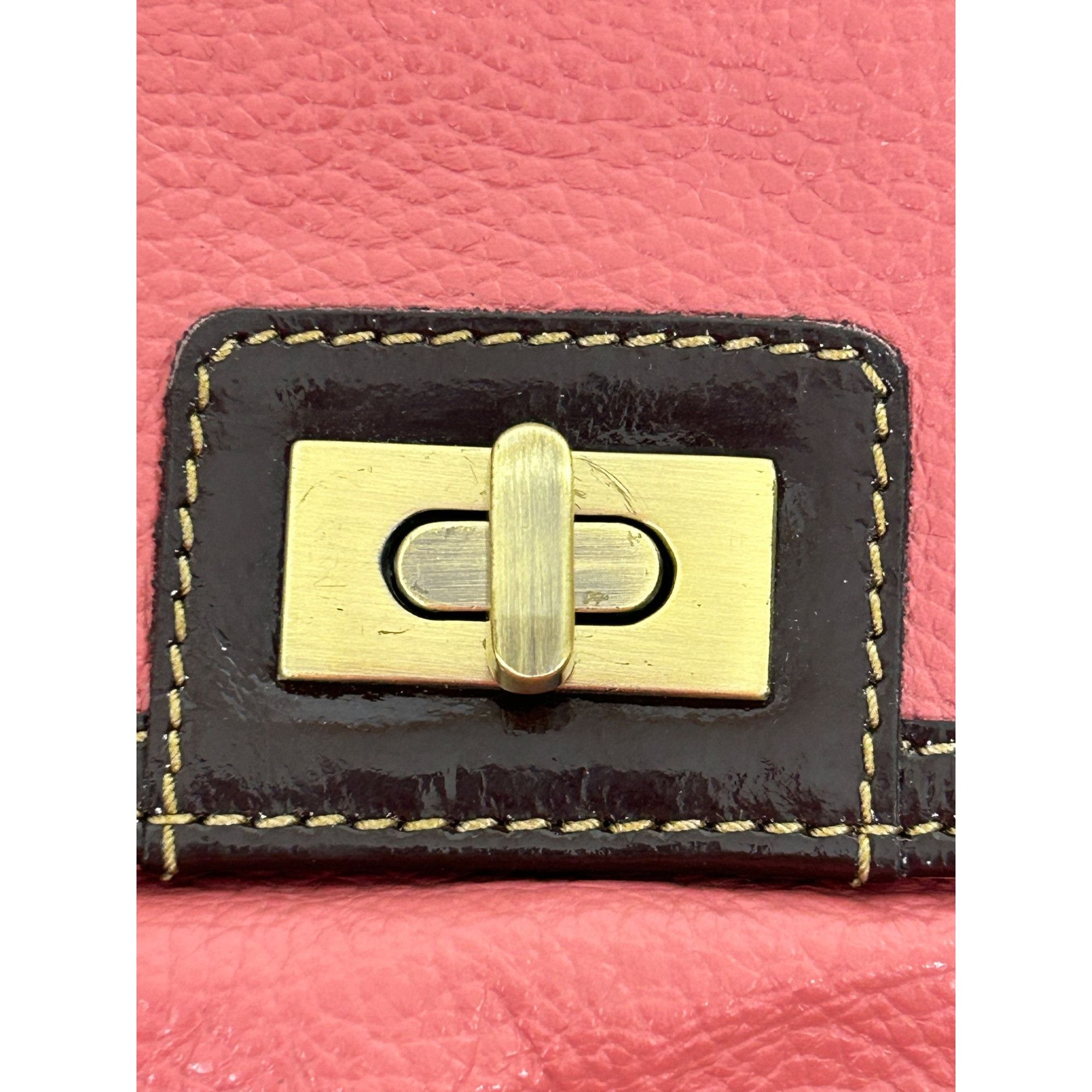 Other Americana By Sharif Vintage Crossbody Purse Pink Brown Strap Size ONE SIZE - 23 Thumbnail