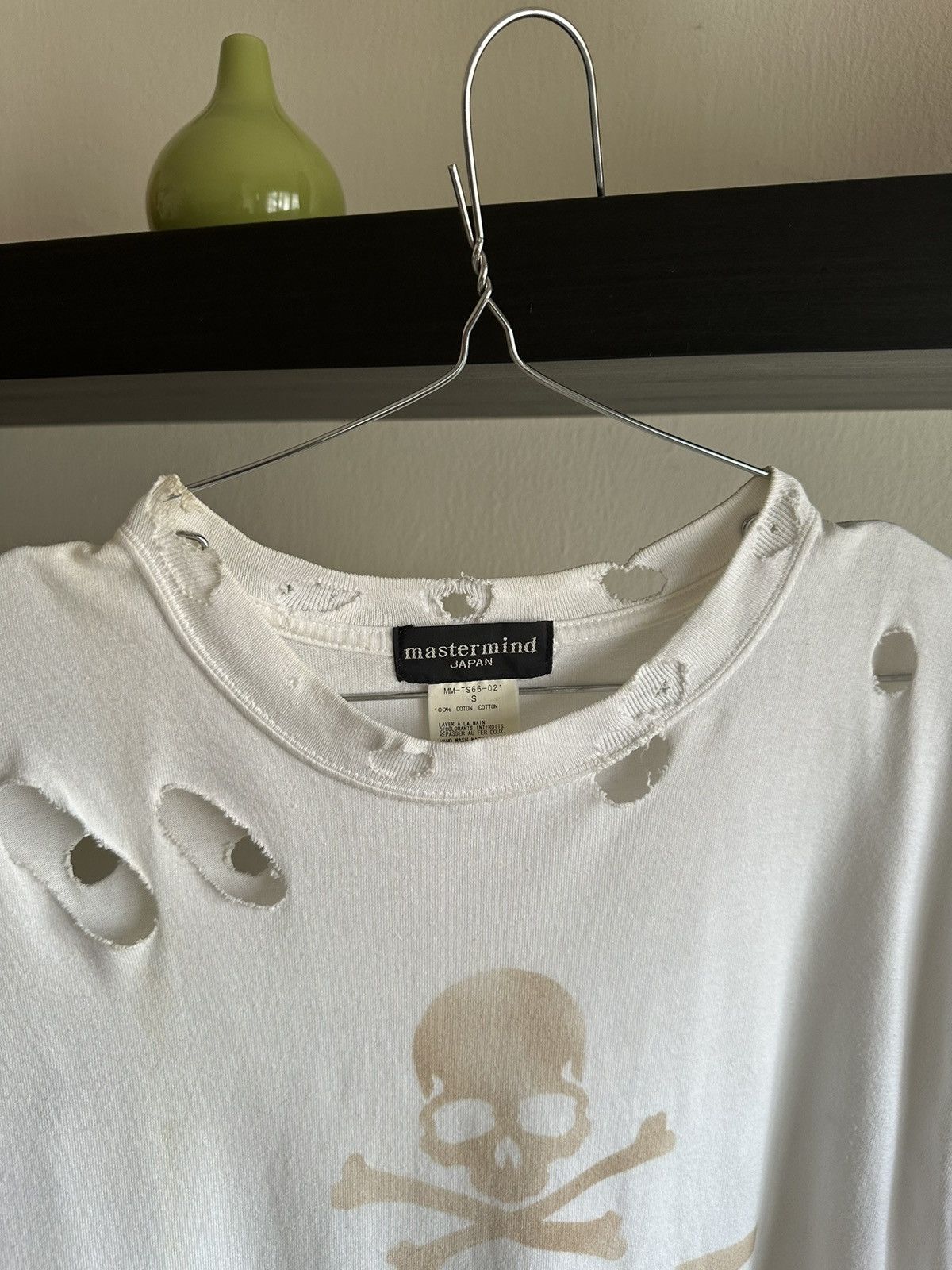 Mastermind Japan Mastermind Japan Love & Peace Thrashed Tshirt Size US S / EU 44-46 / 1 - 5 Thumbnail