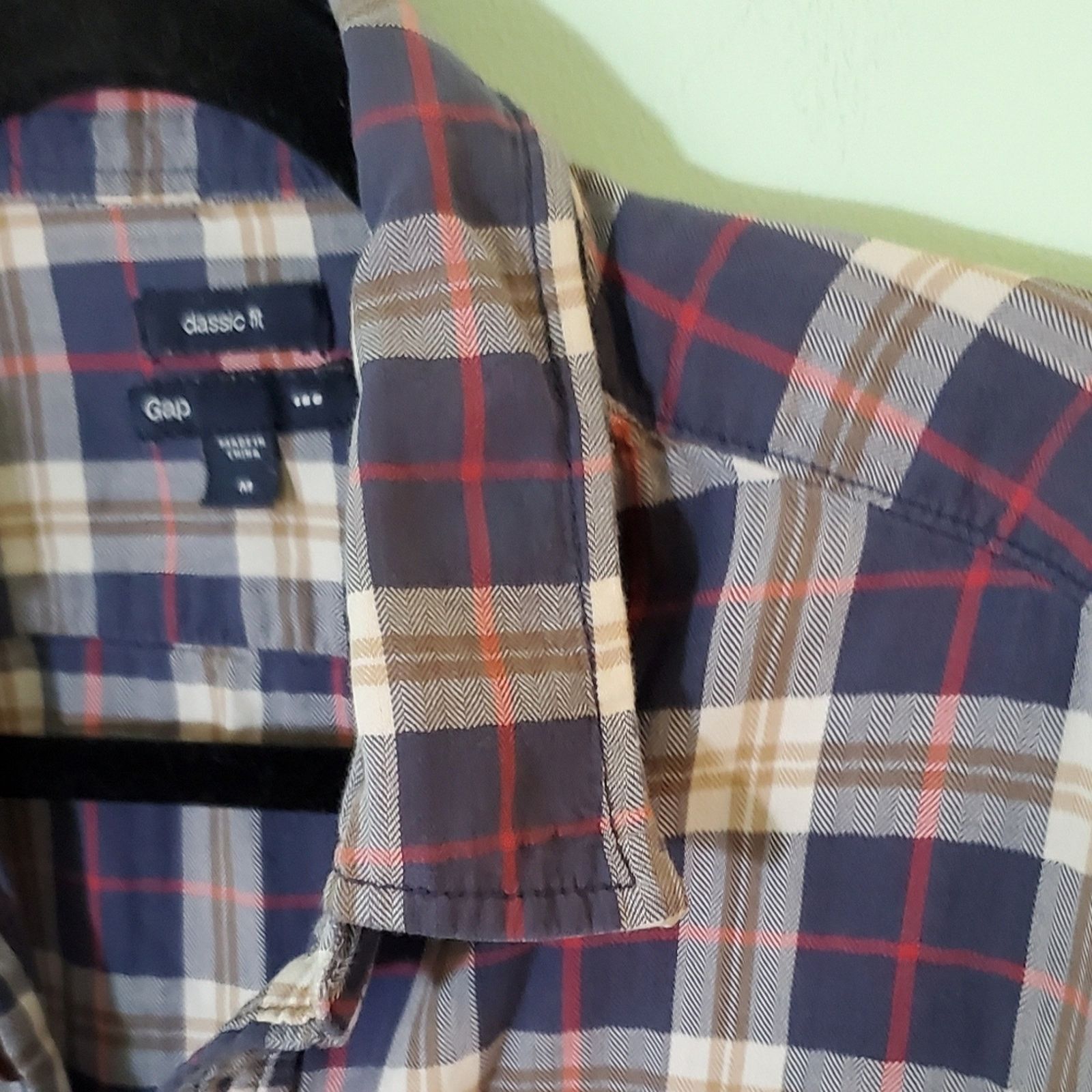 Gap GAP Classic Fit Countryside Plaid Casual Button-Down Shirt Size US M / EU 48-50 / 2 - 5 Thumbnail