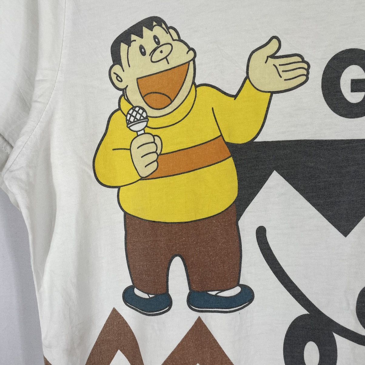 Anime × Vintage 🔥Trash🔥Distress🔥Doraemon Giant Character Big Print Promo Tee Size US L / EU 52-54 / 3 - 4 Thumbnail