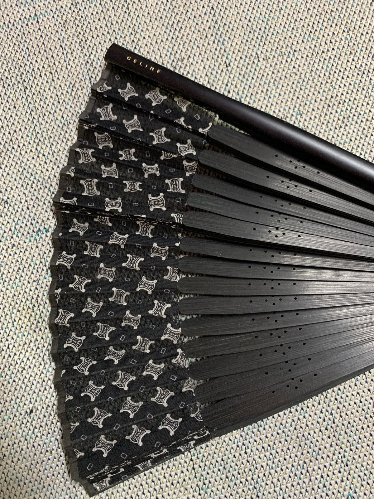 Celine CELINE folding hand fan Size ONE SIZE - 11 Thumbnail