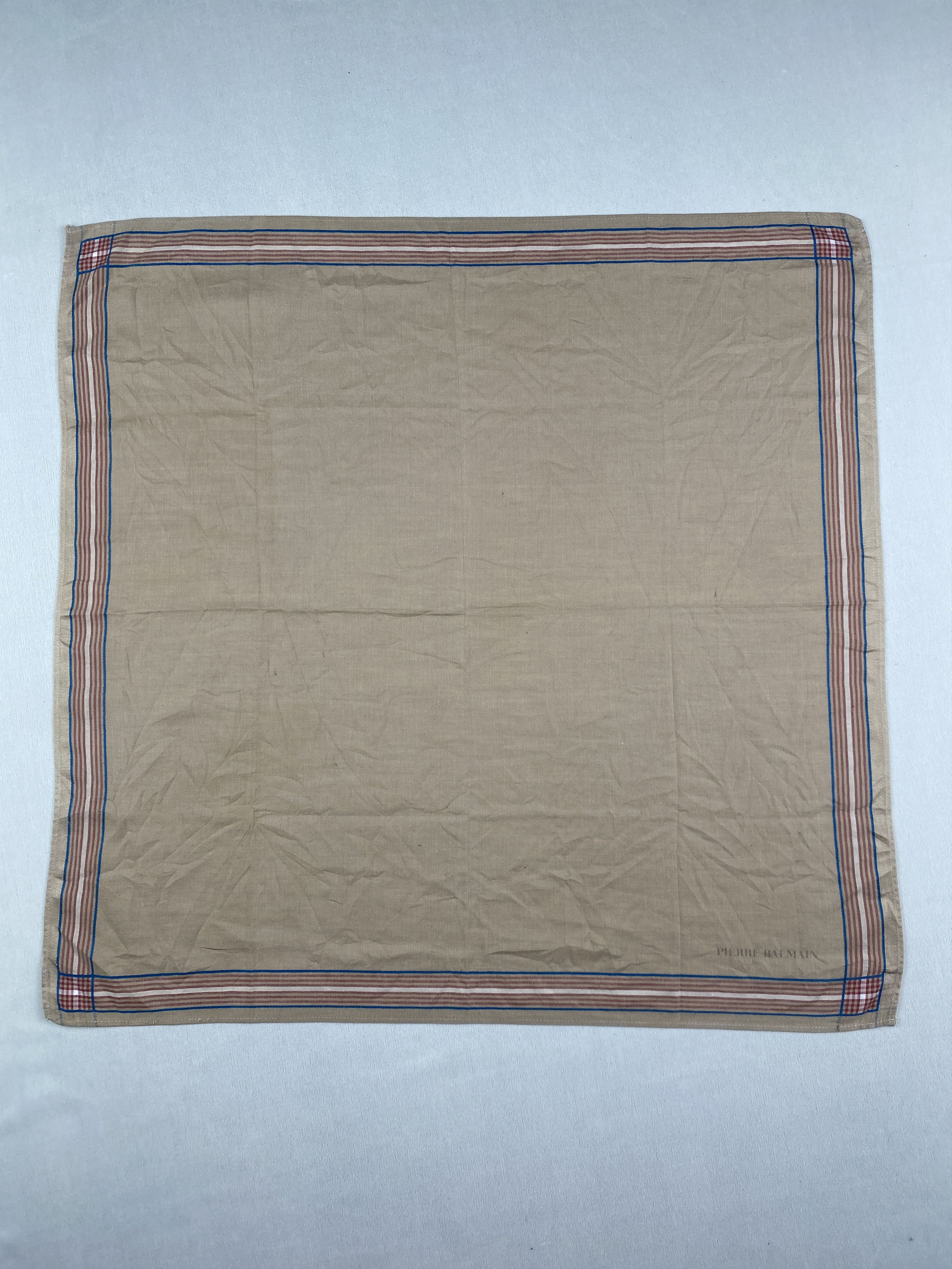 Pierre Balmain Vtg Pierre Balmain Handkerchief Pocket Square Bandana HM0019 Size ONE SIZE - 1 Thumbnail