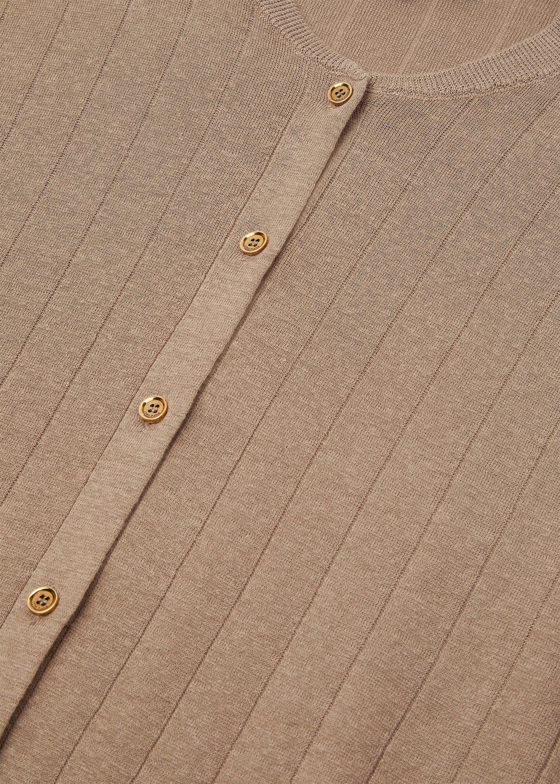 Loro Piana os11x0326 FAQ4551 Tamarind Shirt in Dried Tobacco Size M / US 6-8 / IT 42-44 - 7 Thumbnail