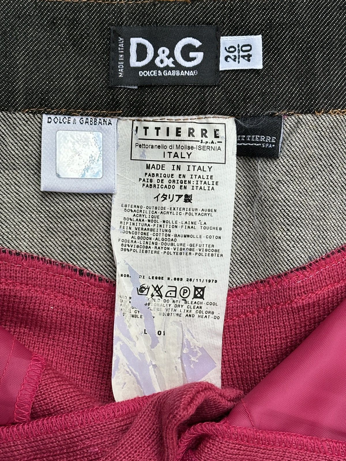 Dolce & Gabbana DOLCE & GABBANA ITALY SKIRT WOMEN Size 27" / US 4 / IT 40 - 6 Thumbnail