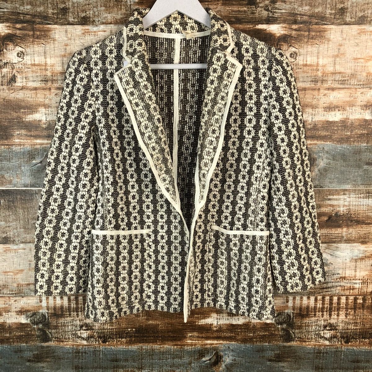 Japanese Brand Japanese Brand Brown Cardigan Knitwear #A1349 Size XS / US 0-2 / IT 36-38 - 3 Thumbnail