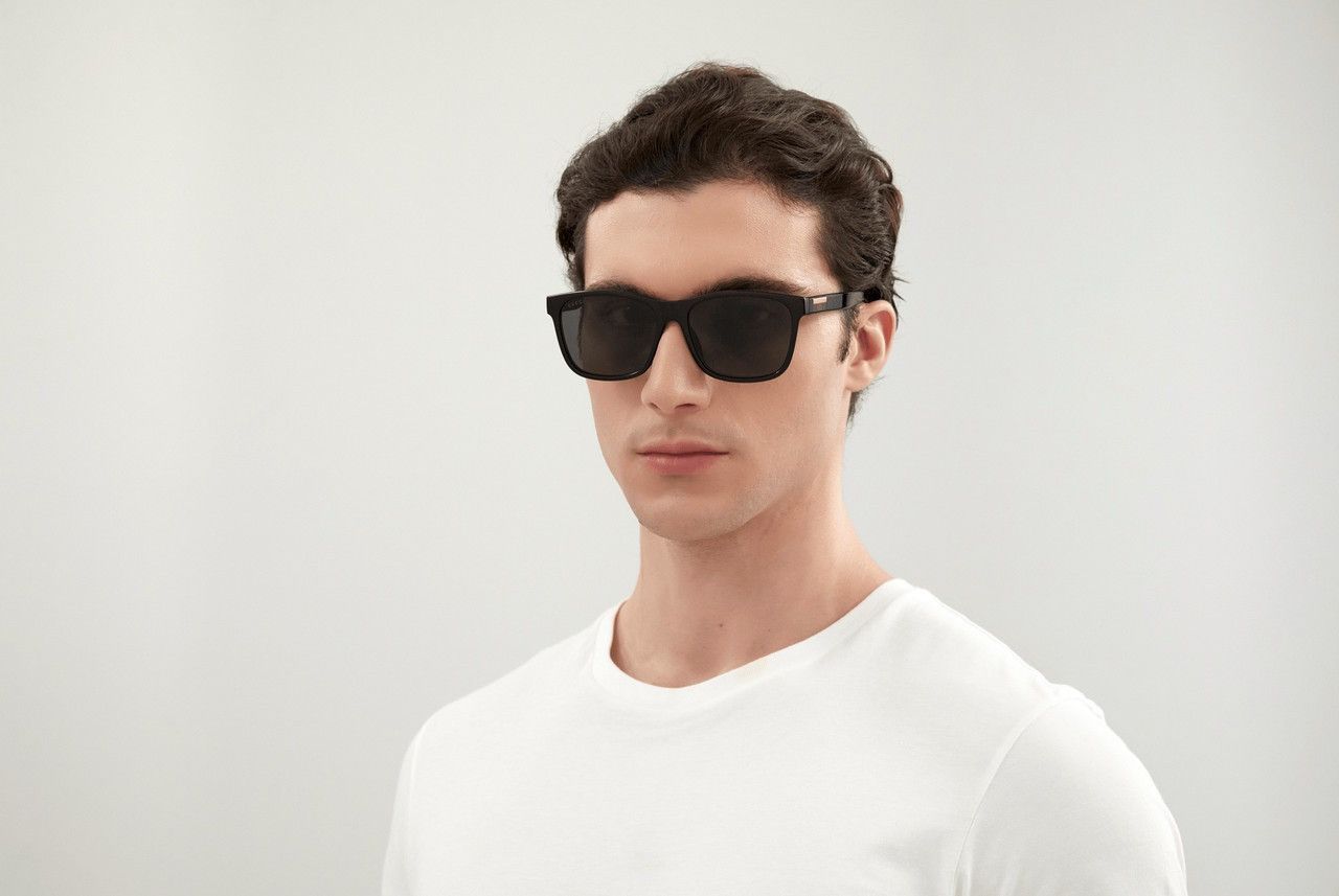 image of New Gucci Gg0746S 001 Men Sunglasses Gucci Gg0746S Black