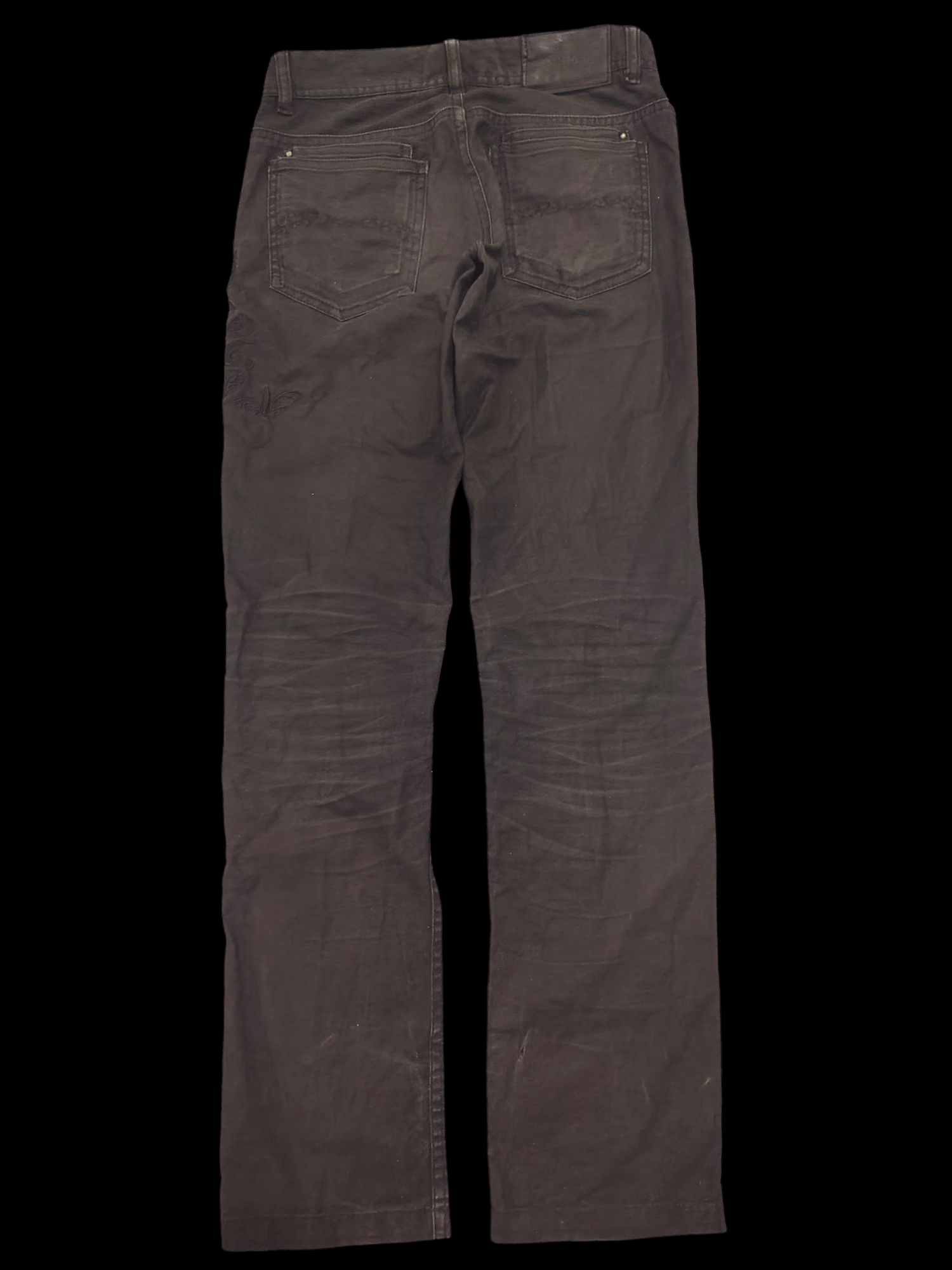 Japanese Brand Midas black pants Size US 29 - 2 Thumbnail