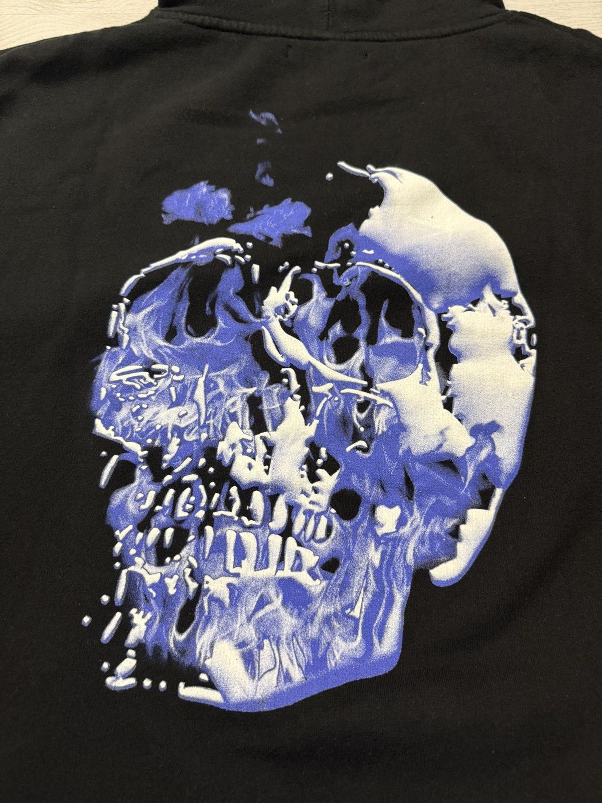 Revenge Revenge Very Rare Flames Skull Hoodie Size US L / EU 52-54 / 3 - 3 Thumbnail