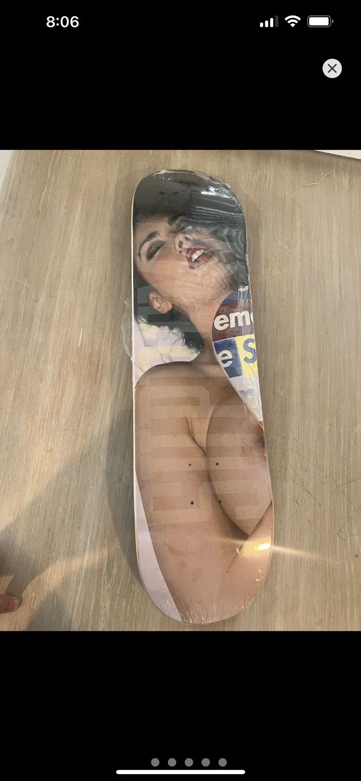 supreme, Tara Patrick skateboard