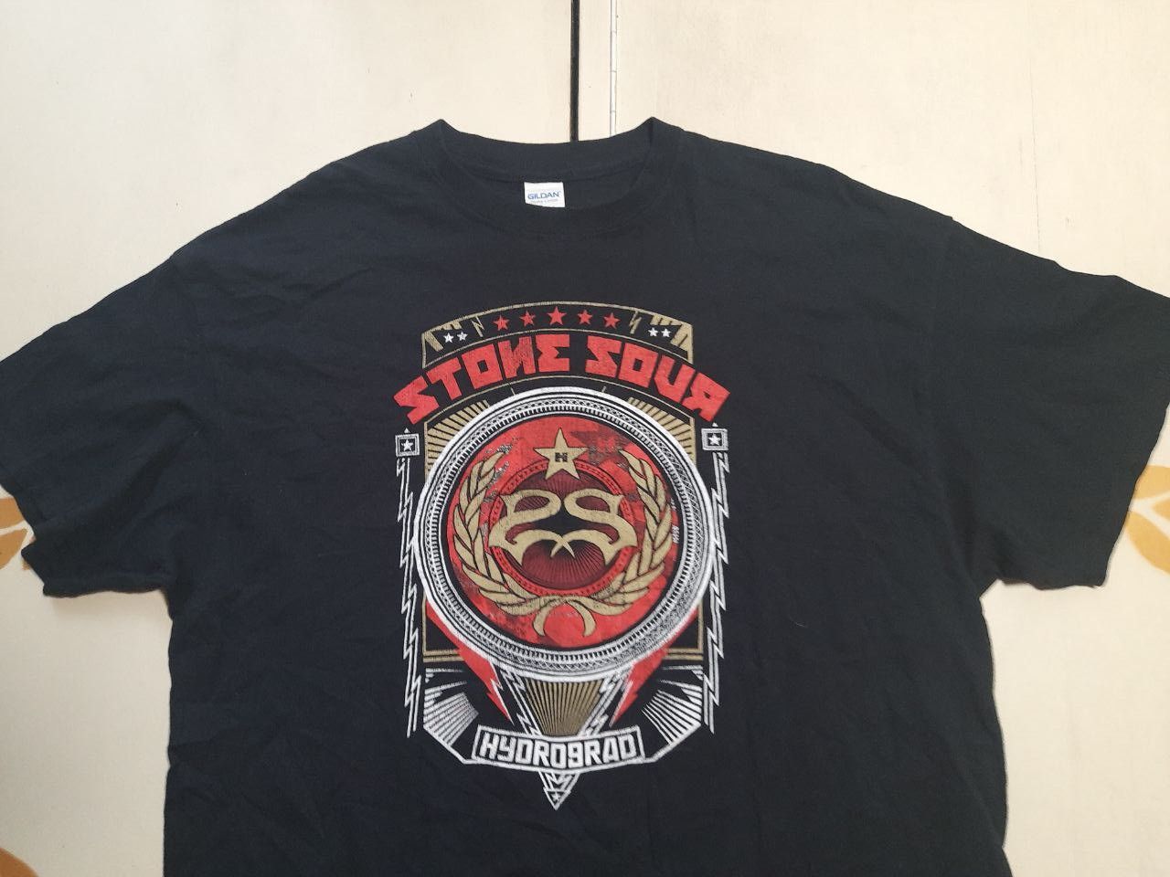 Band Tees × Gildan Gildan Stone Sour Tour 2017 T-Shirt Size US XL / EU 56 / 4 - 4 Thumbnail