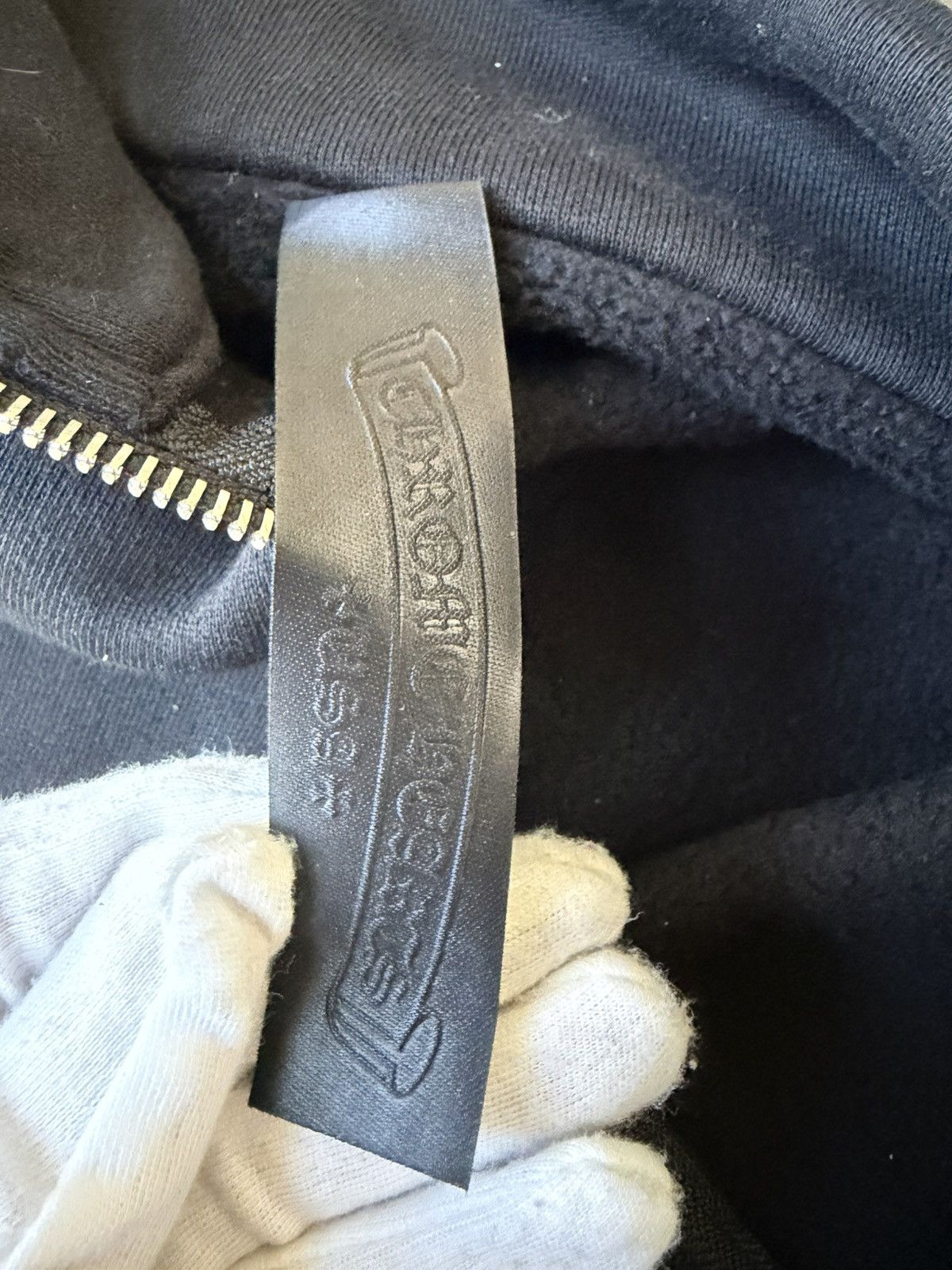Chrome Hearts RARE!Chrome Hearts Cross Patch Quarter Zip Sweatshirt Size US M / EU 48-50 / 2 - 12 Thumbnail