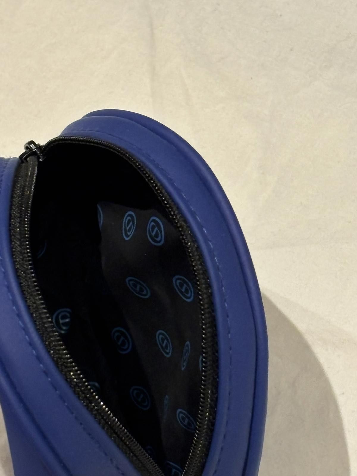 Dior Dior - Round Blue Pouch Bag Size ONE SIZE - 4 Thumbnail