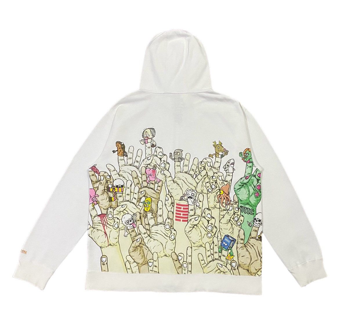 Todd Bratrud × Volcom Rare🔥Volcom X Todd Bratrud Fingers Hoodie Size US L / EU 52-54 / 3 - 3 Thumbnail