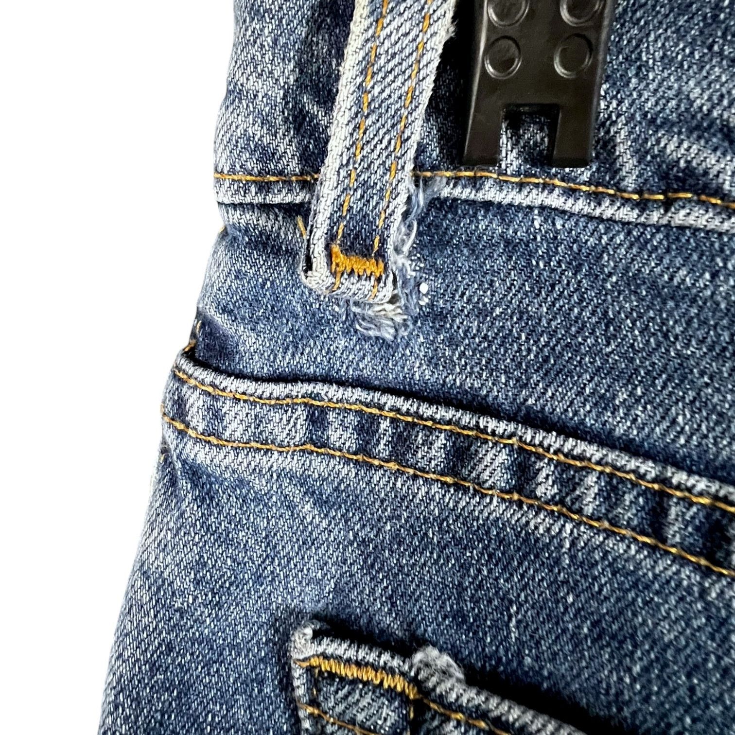 Levi's Vintage 90s Women's Levi's 512 Tapered Red Tab Jeans 12 L Size 34" / US 12 / IT 48 - 3 Thumbnail
