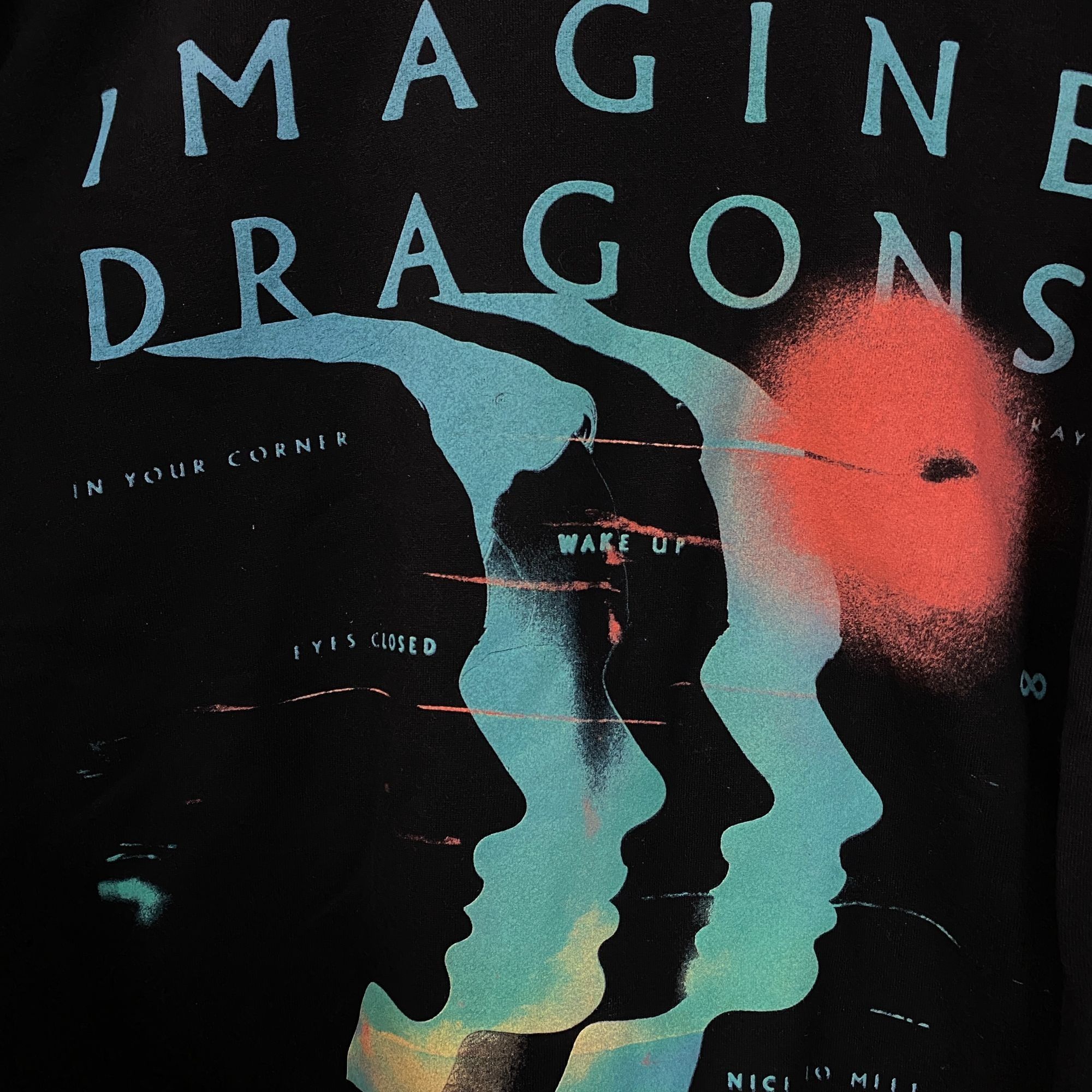 Band Tees Imagine Dragons Loom World Tour 2024 Crewneck Sweatshirt Med Size US M / EU 48-50 / 2 - 2 Thumbnail