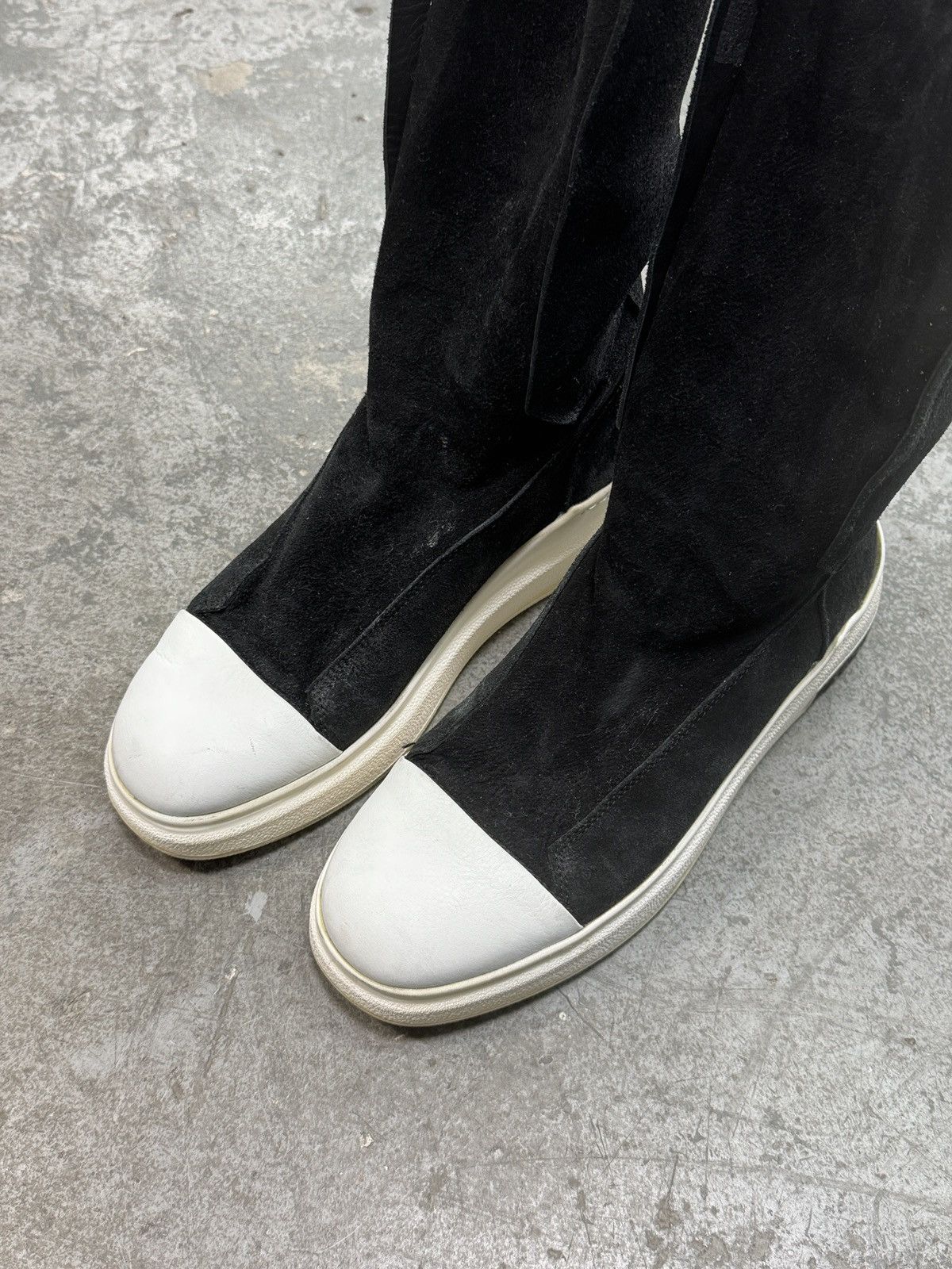 Cinzia Araia Archive Cinzia Araia Hi-top Sneakers Rick Owens Style Size US 8 / IT 38 - 10 Thumbnail