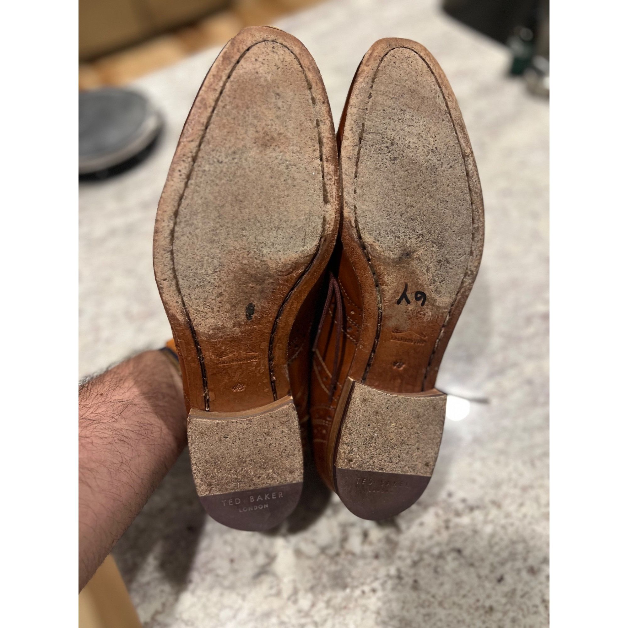 Ted Baker Ted Baker Gryene Derby Dress Shoes - Size 10 Size US 10 / EU 43 - 6 Thumbnail
