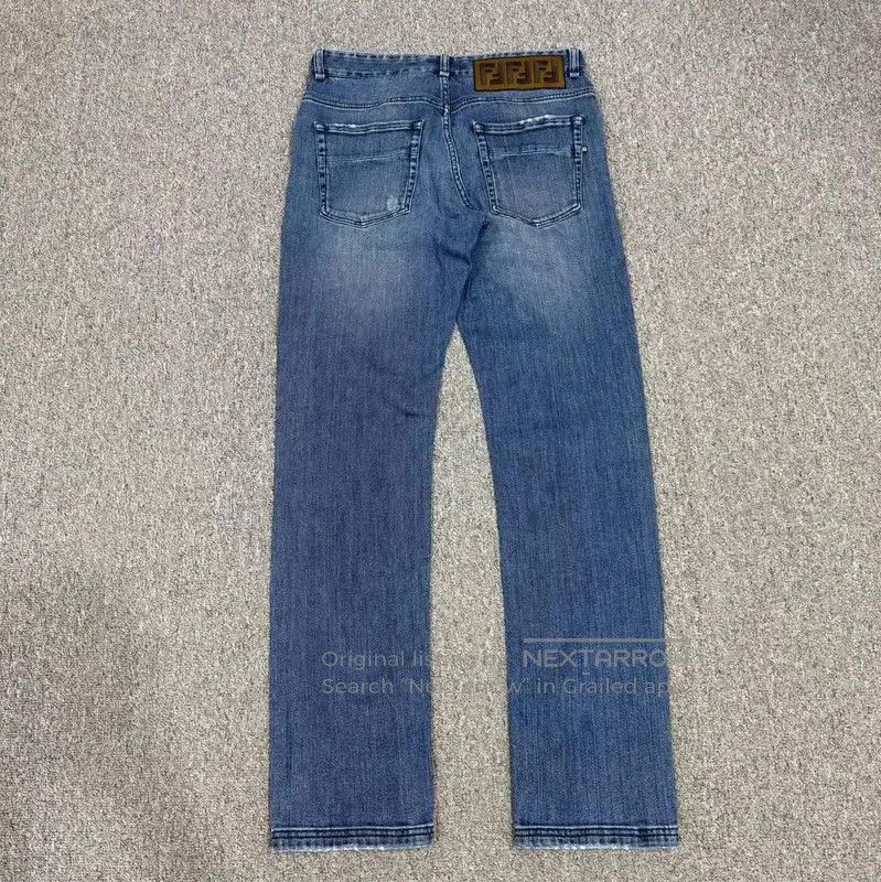 Fendi Fendi Men's Casual Blue Denim Pants . Size US 32 / EU 48 - 2 Thumbnail