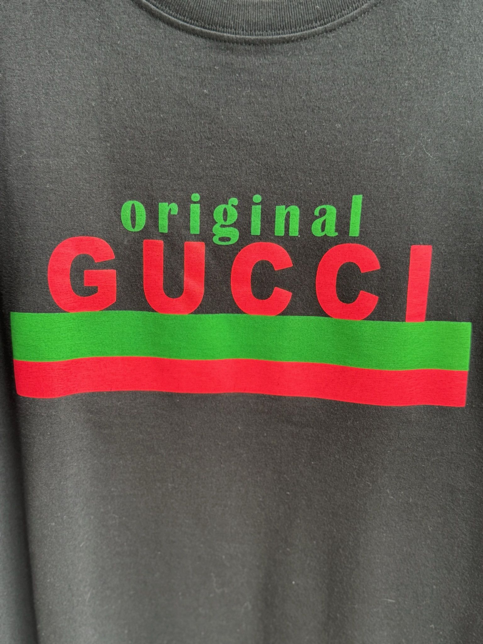 Gucci Gucci "ORIGINAL GUCCI" T SHIRT Size US L / EU 52-54 / 3 - 3 Thumbnail