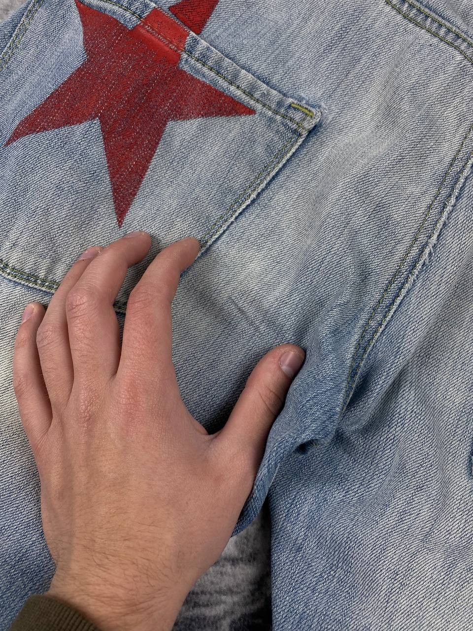 Armani Vintage Armani Jeans Denim Jeans Big Logo Metal Logo Men Size US 31 - 7 Thumbnail