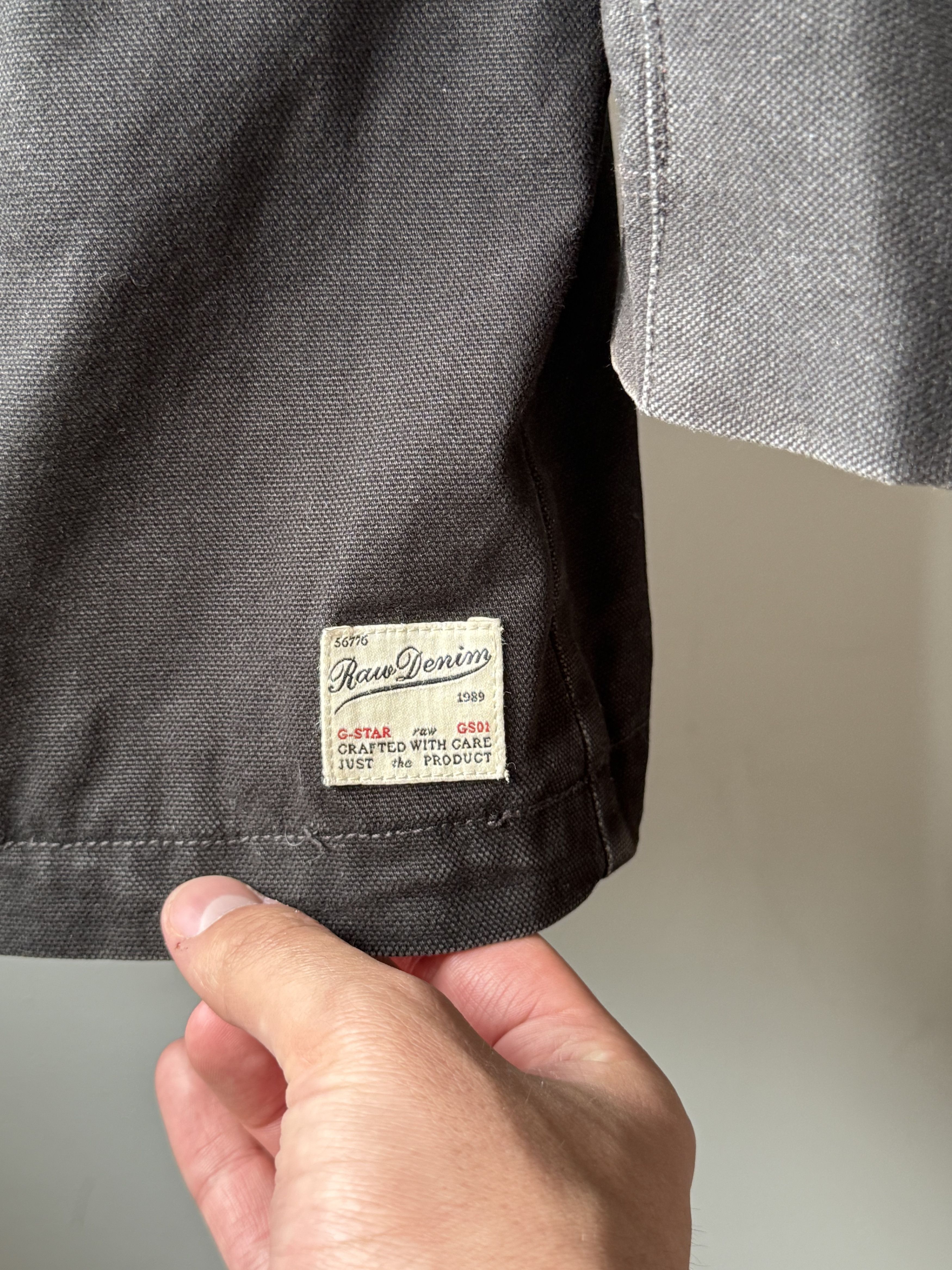 G-Star G-Star Raw Fleet Garber Black Military Denim Trench Jacket Size US L / EU 52-54 / 3 - 17 Thumbnail